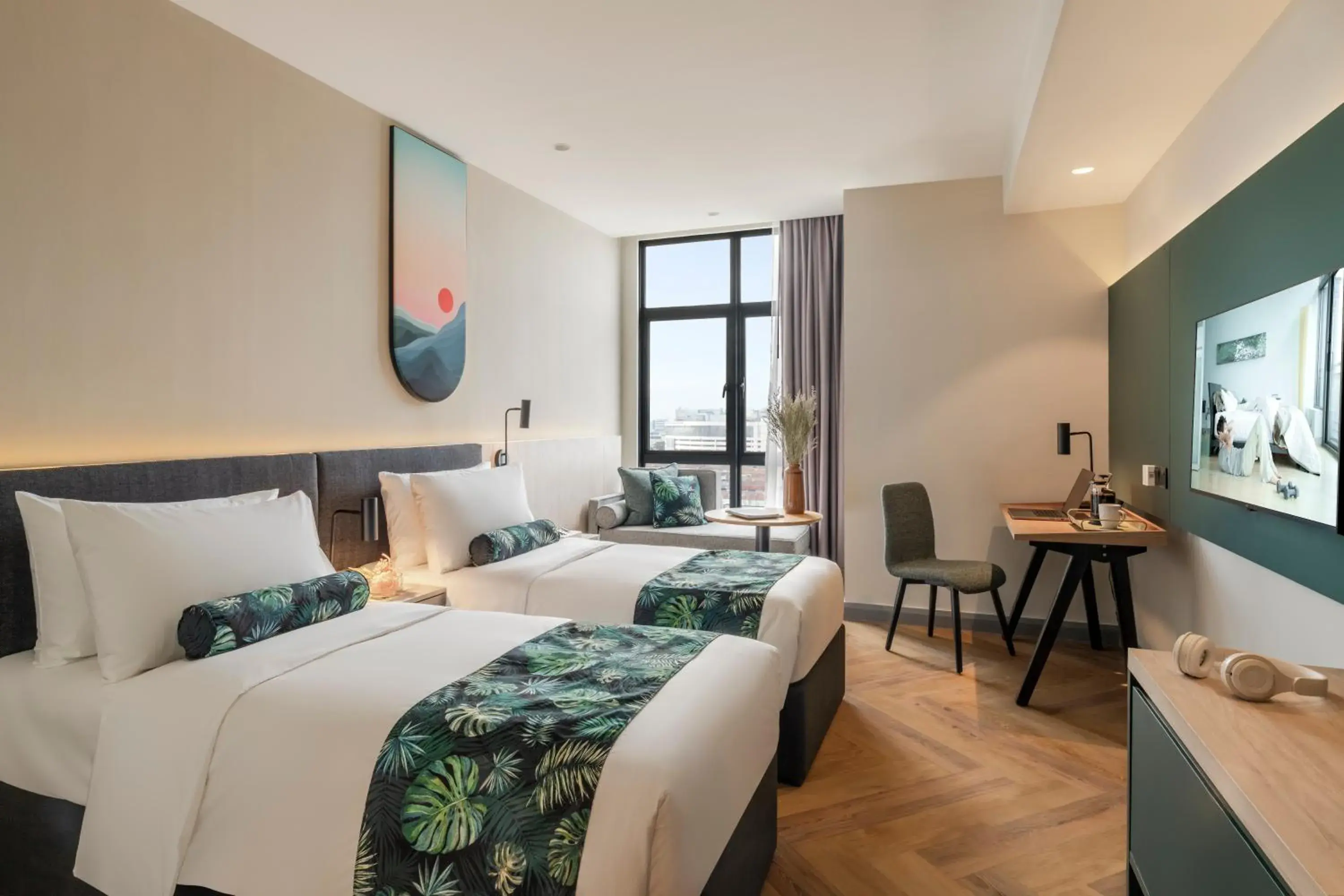 Studio Premier Twin in Citadines Waterfront Kota Kinabalu Studio Premier Twin in Citadines Waterfront Kota Kinabalu