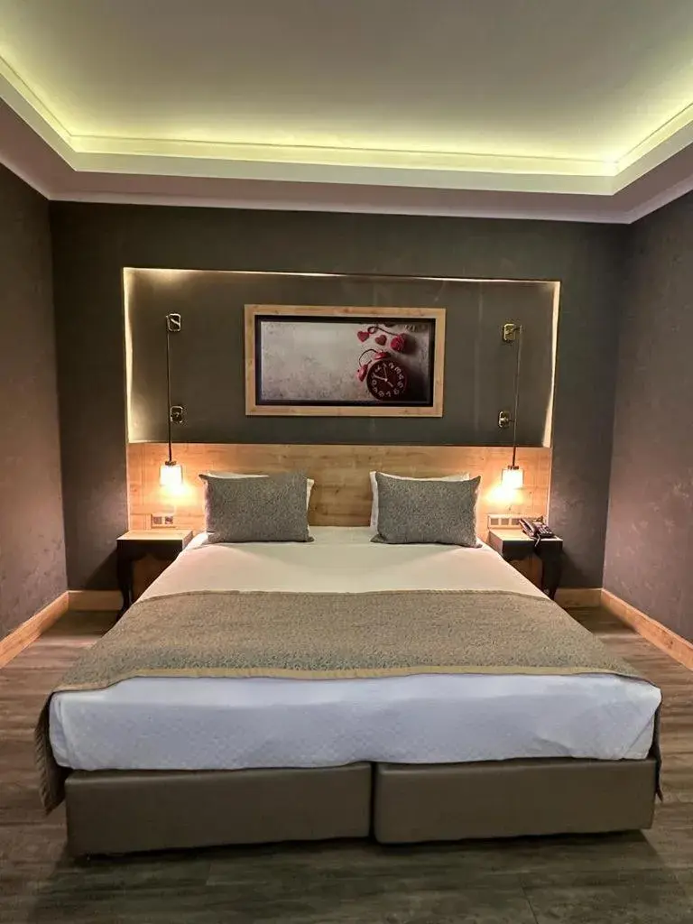 Bed in Hisarhan Otel Bed in Hisarhan Otel