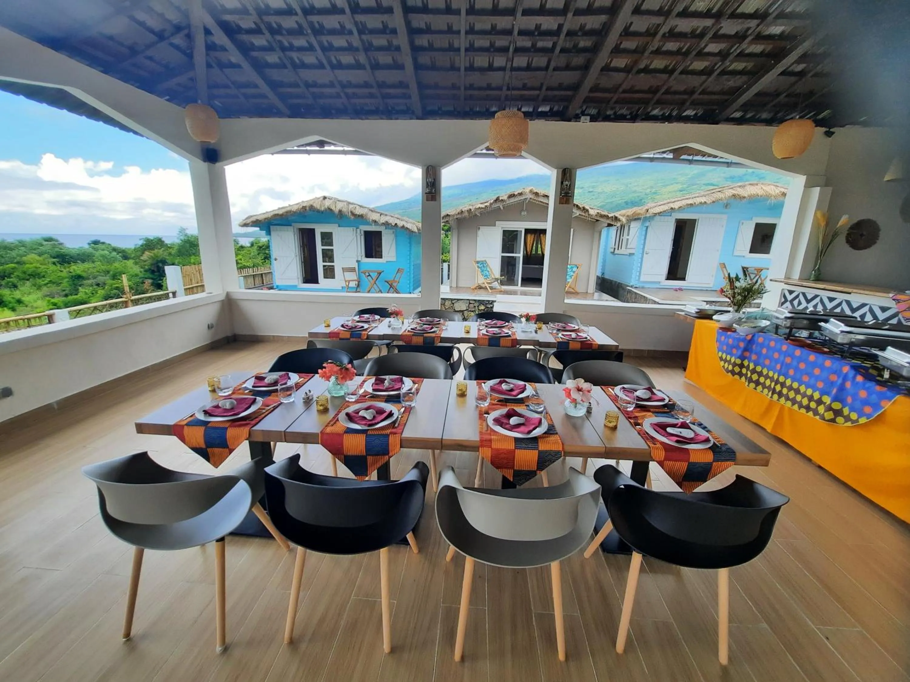 Restaurant/places to eat in Chalets Chomoni