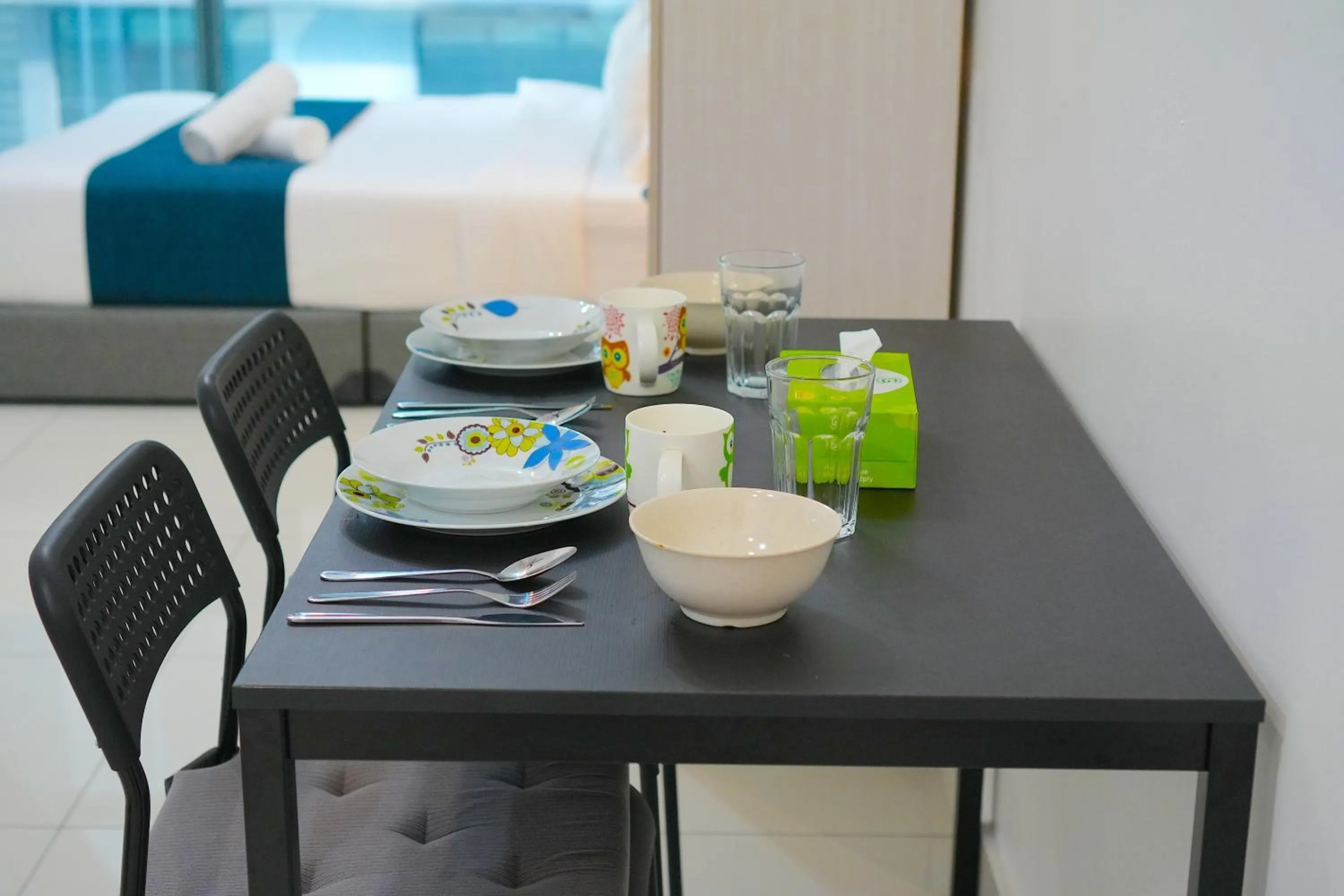 Dining area in 3 Towers Jalan Ampang By Serenity Vacation Homes