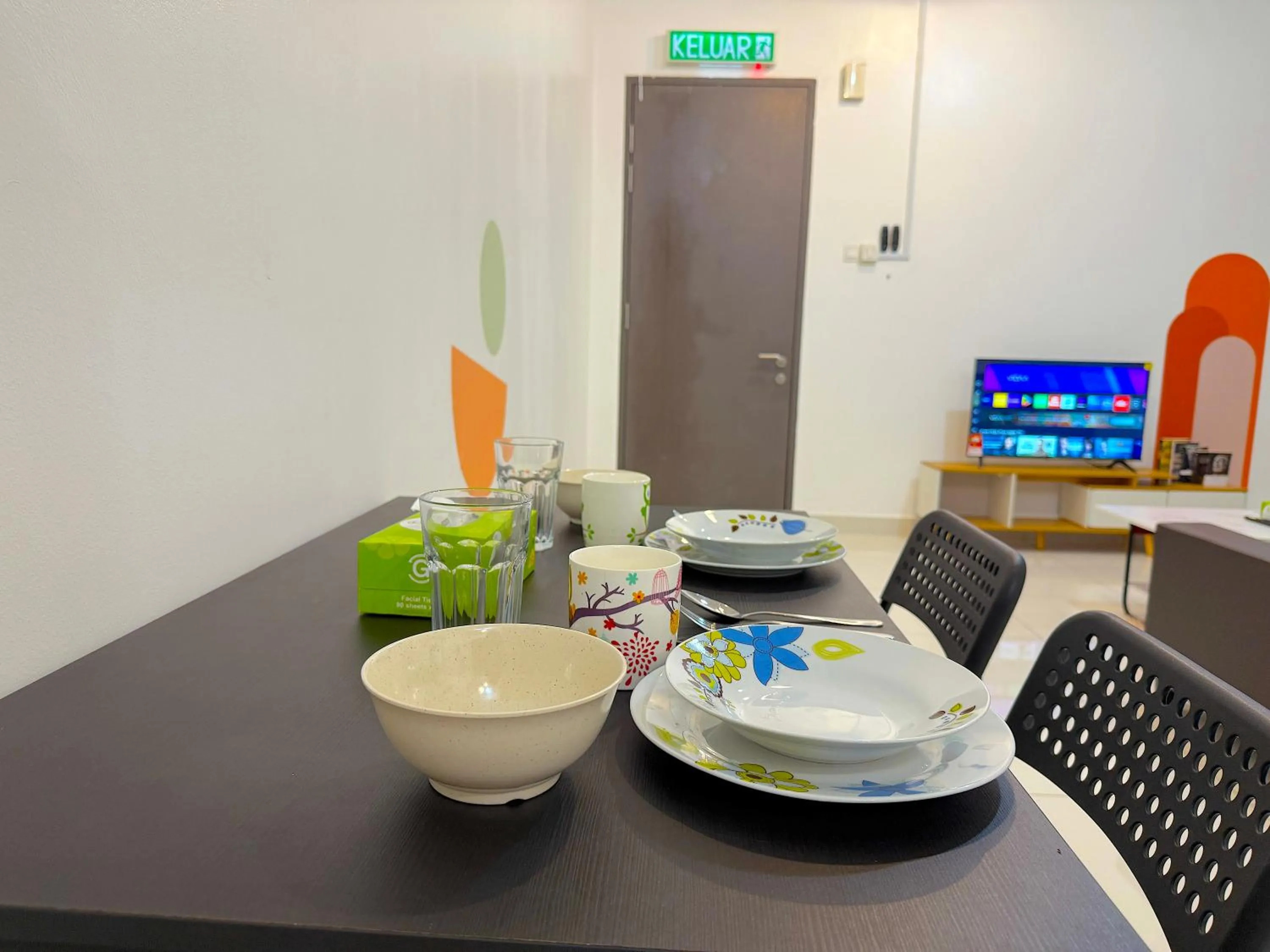 Dining area in 3 Towers Jalan Ampang By Serenity Vacation Homes