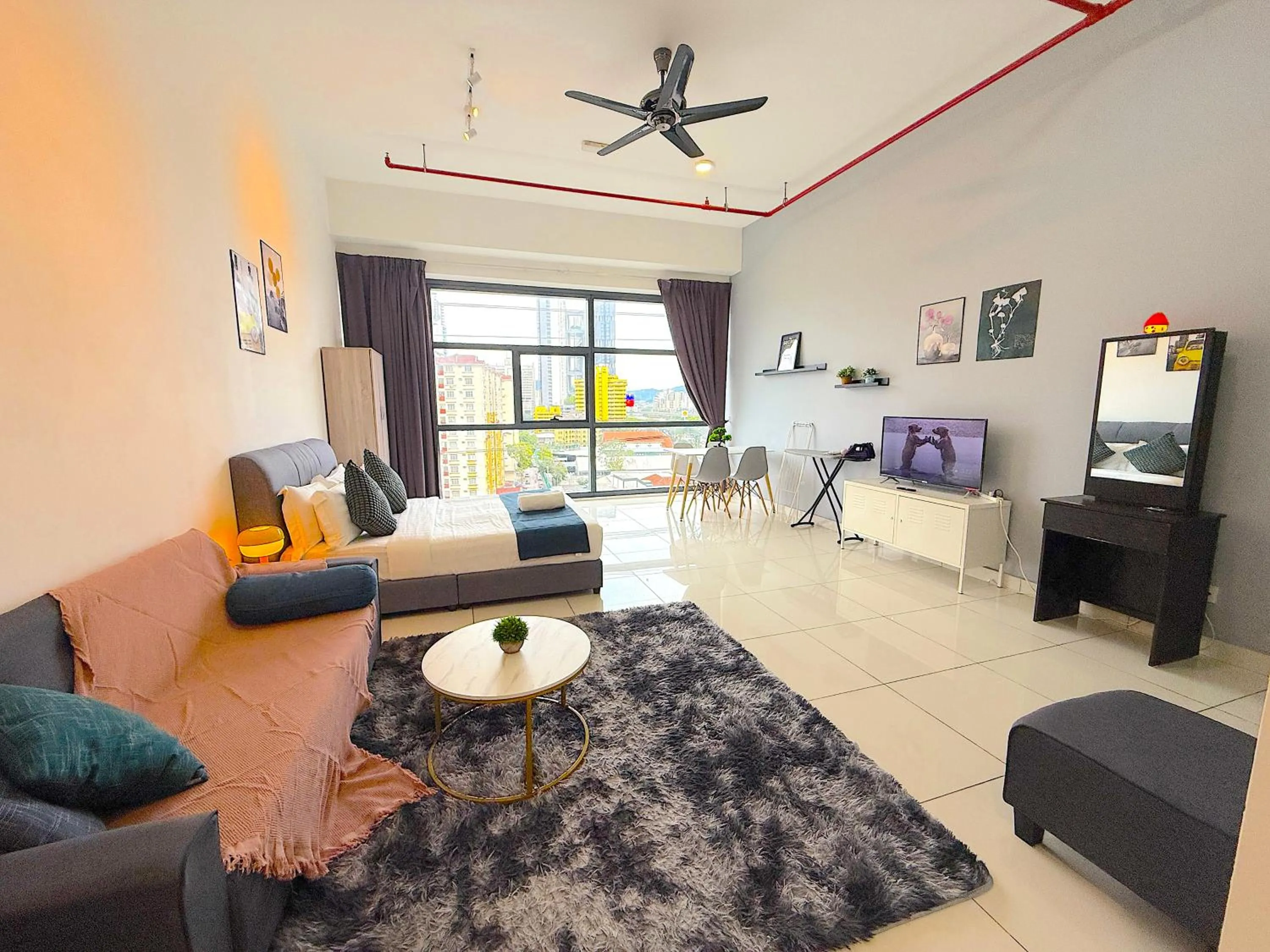 Living room in 3 Towers Jalan Ampang By Serenity Vacation Homes