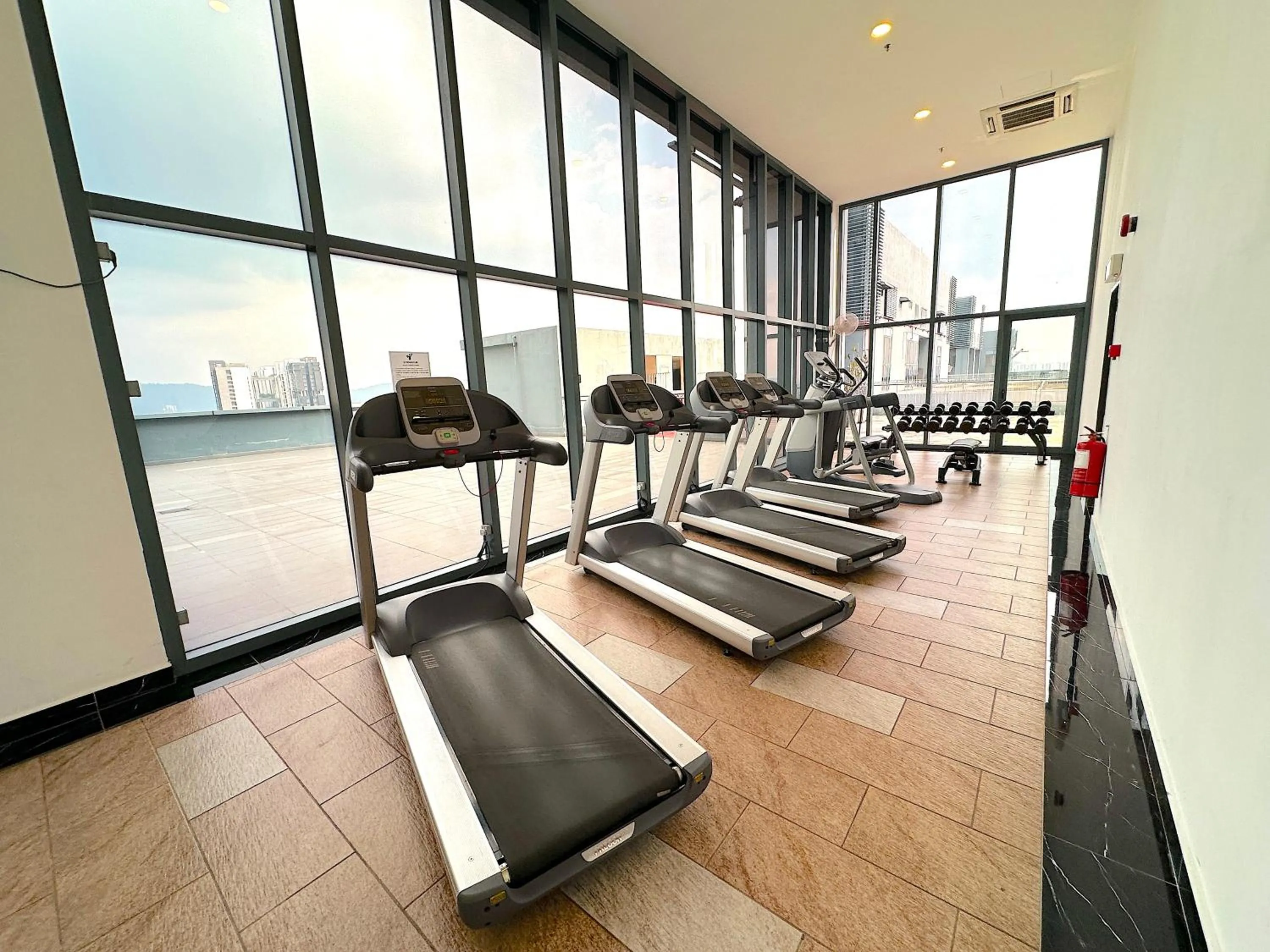 Fitness centre/facilities in 3 Towers Jalan Ampang By Serenity Vacation Homes