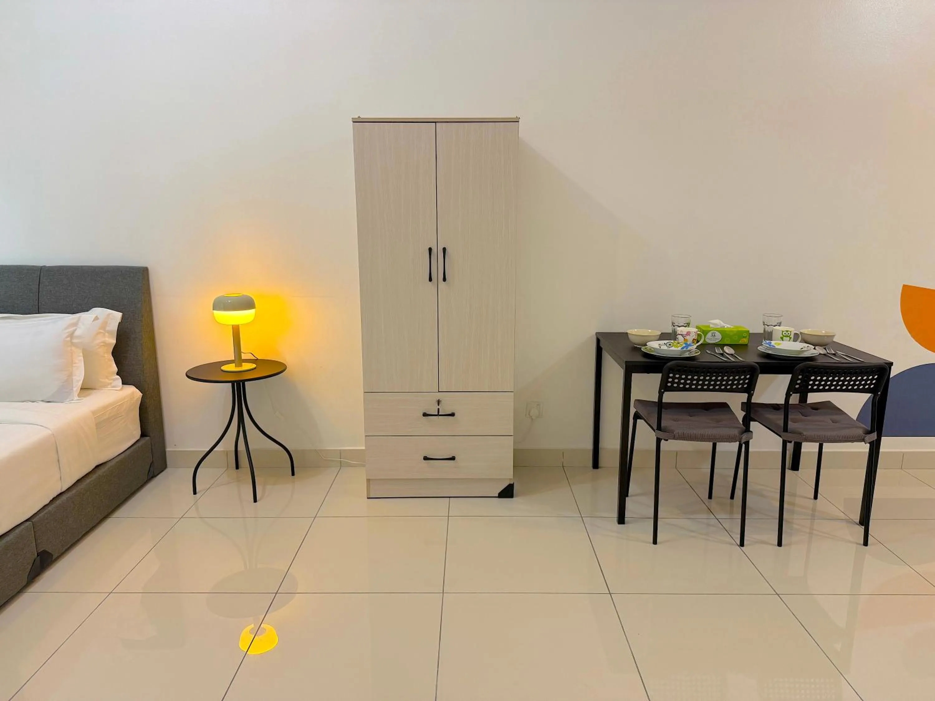 Seating area, Bed in 3 Towers Jalan Ampang By Serenity Vacation Homes