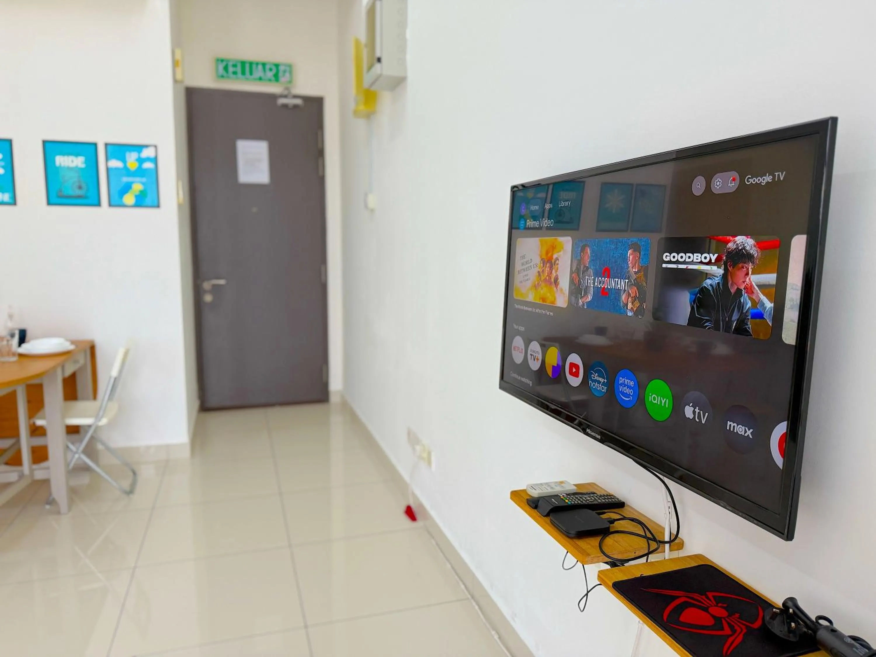 TV and multimedia in 3 Towers Jalan Ampang By Serenity Vacation Homes