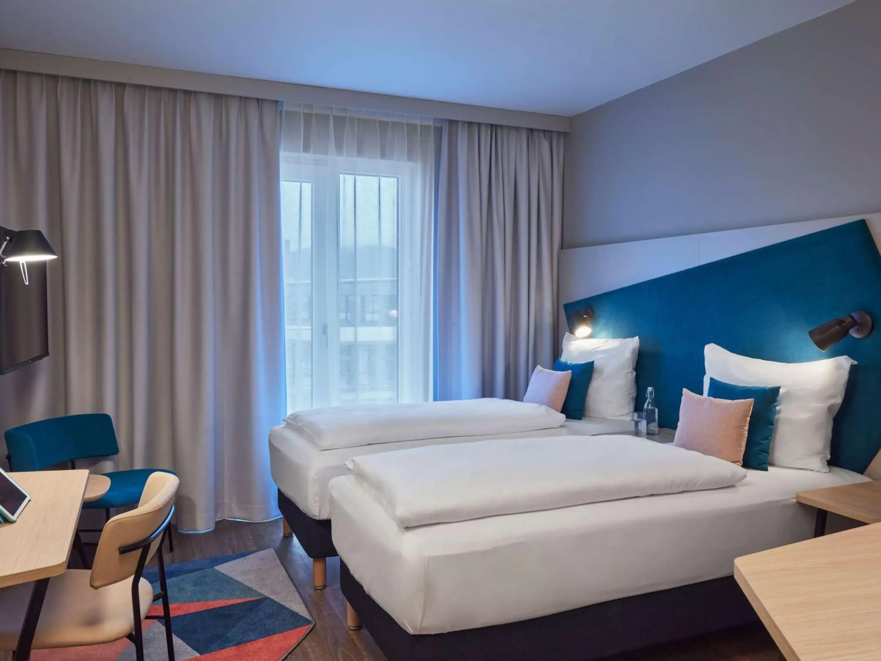 Bedroom, Bed in Aparthotel Adagio Heidelberg Bedroom, Bed in Aparthotel Adagio Heidelberg