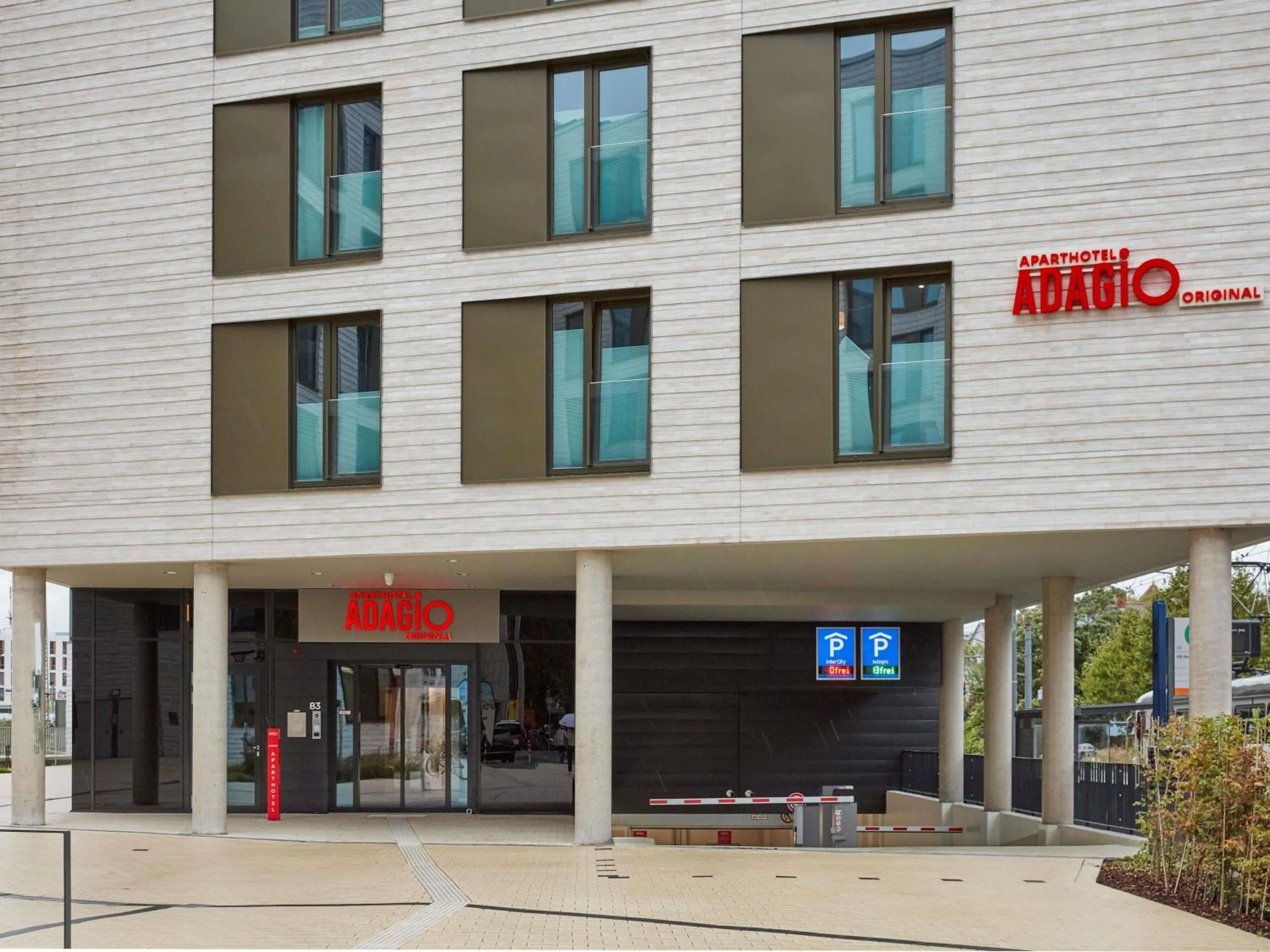 Property building in Aparthotel Adagio Heidelberg