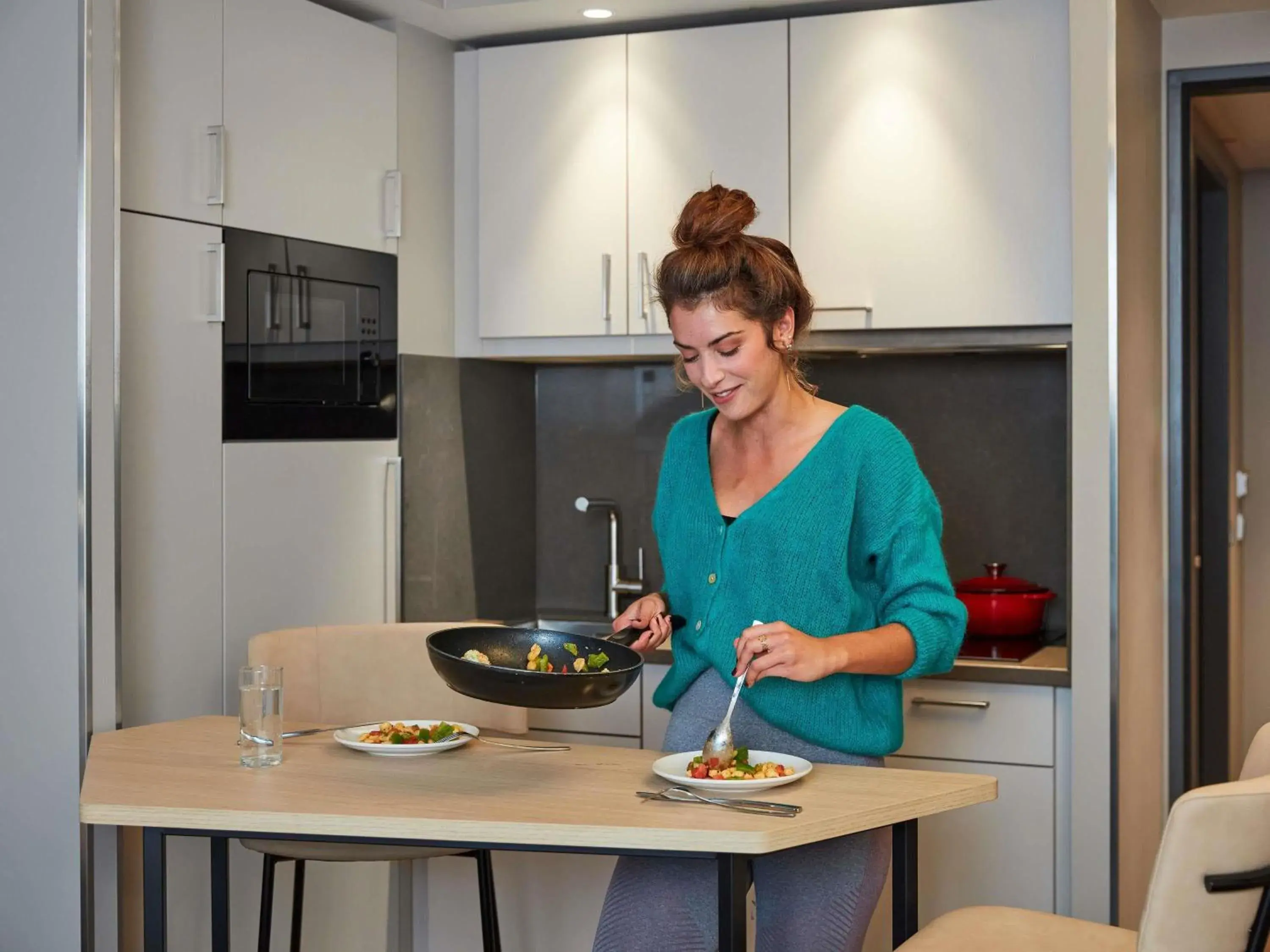 Bedroom in Aparthotel Adagio Heidelberg Bedroom in Aparthotel Adagio Heidelberg