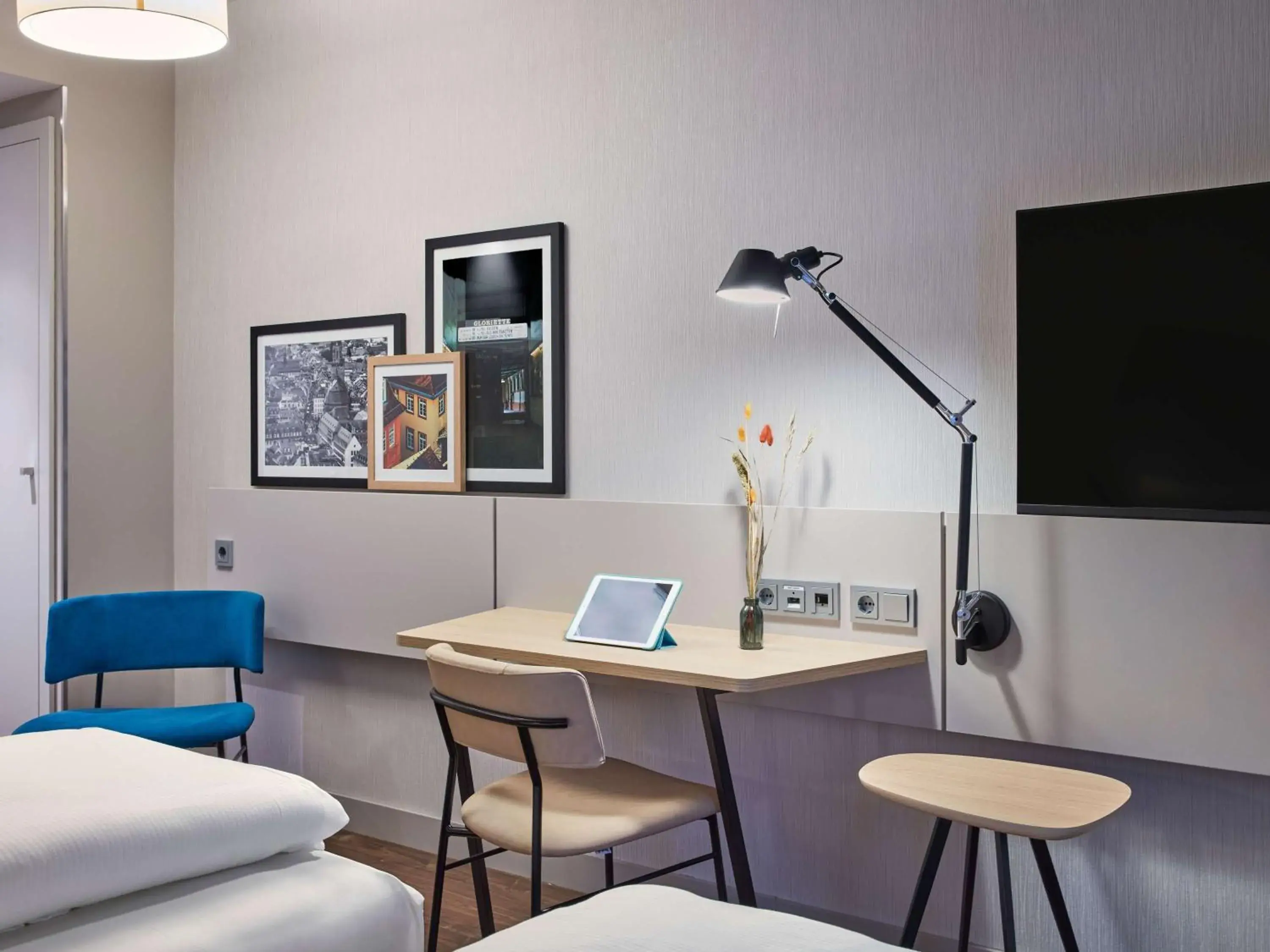 Bedroom, Bed in Aparthotel Adagio Heidelberg Bedroom, Bed in Aparthotel Adagio Heidelberg