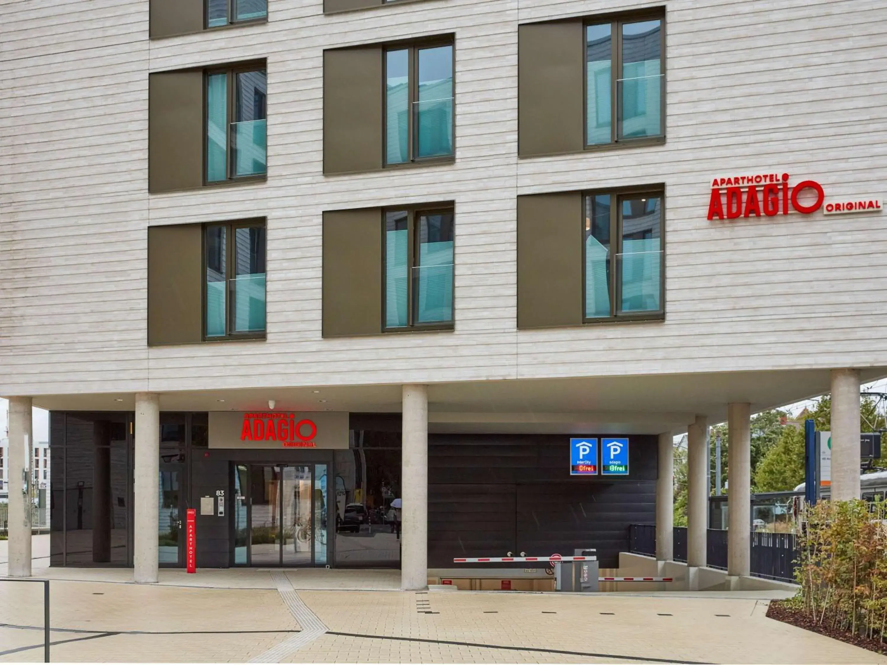 Property building in Aparthotel Adagio Heidelberg Property building in Aparthotel Adagio Heidelberg