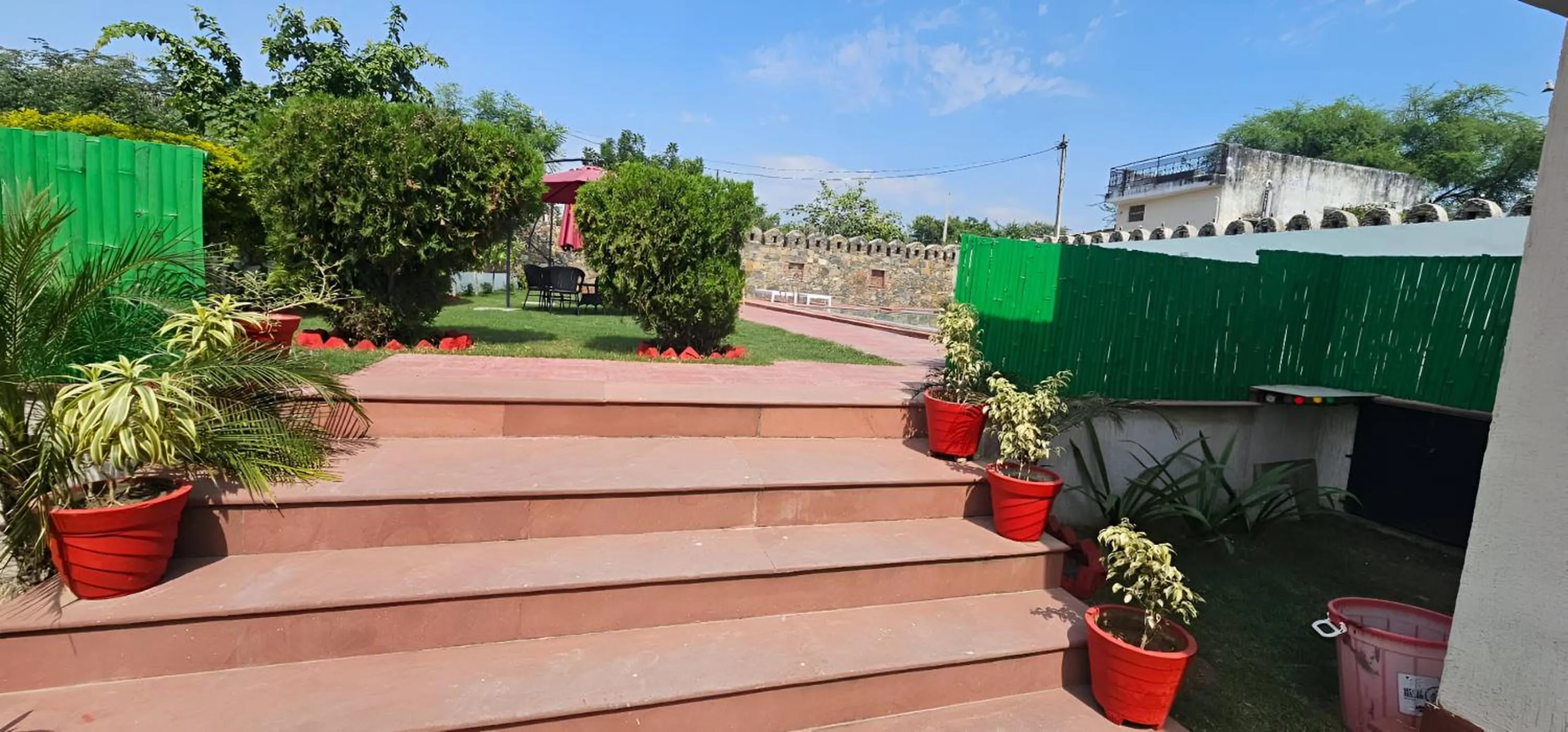 Garden view in The Vanashv