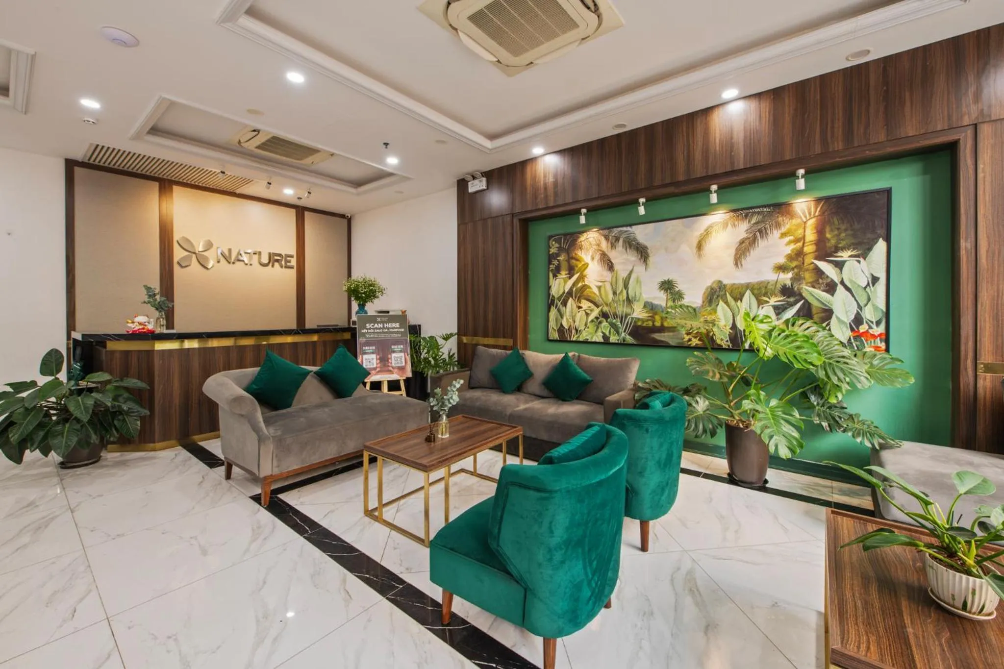 Property building in Nature Hotel