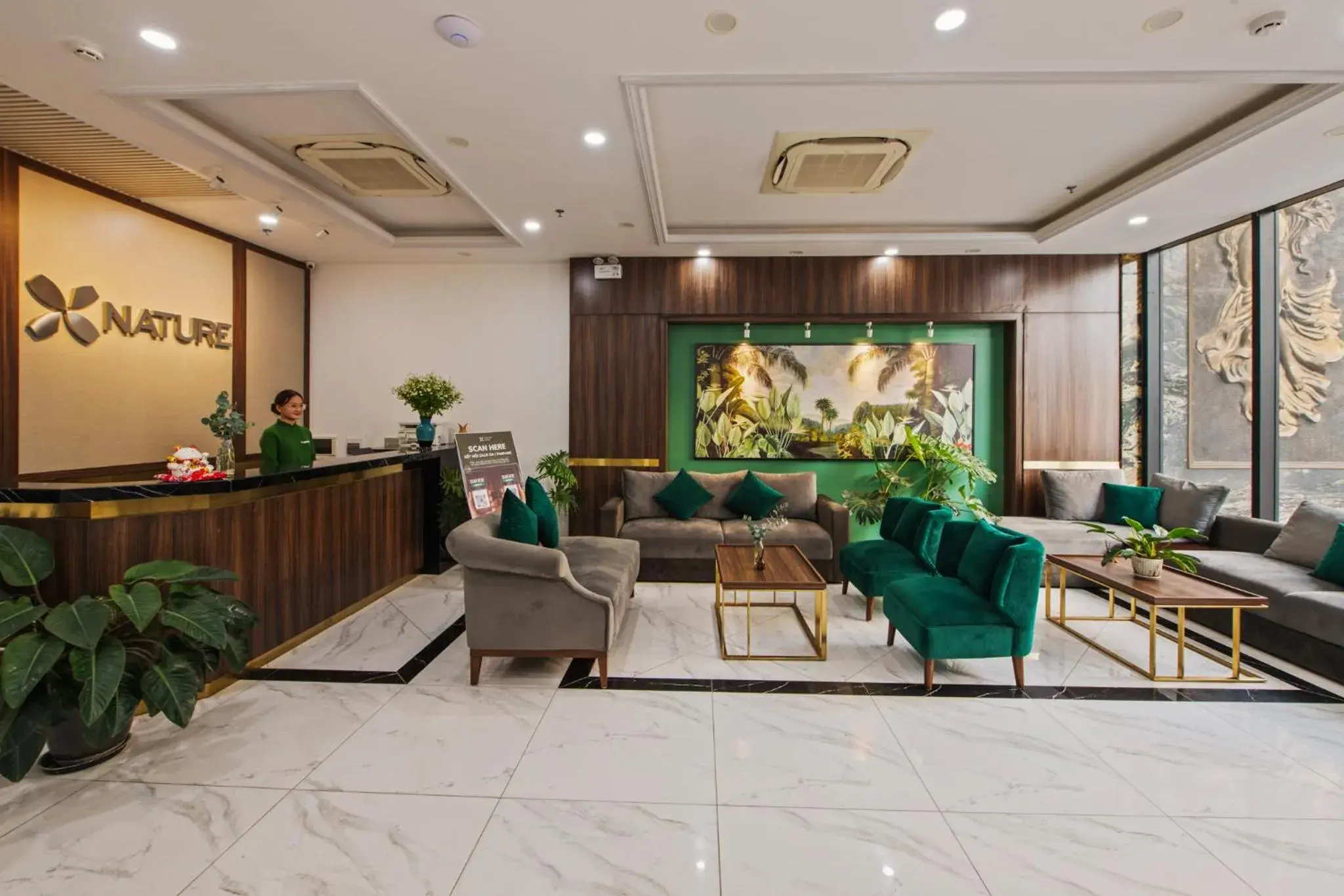 Lobby or reception in Nature Hotel Lobby or reception in Nature Hotel