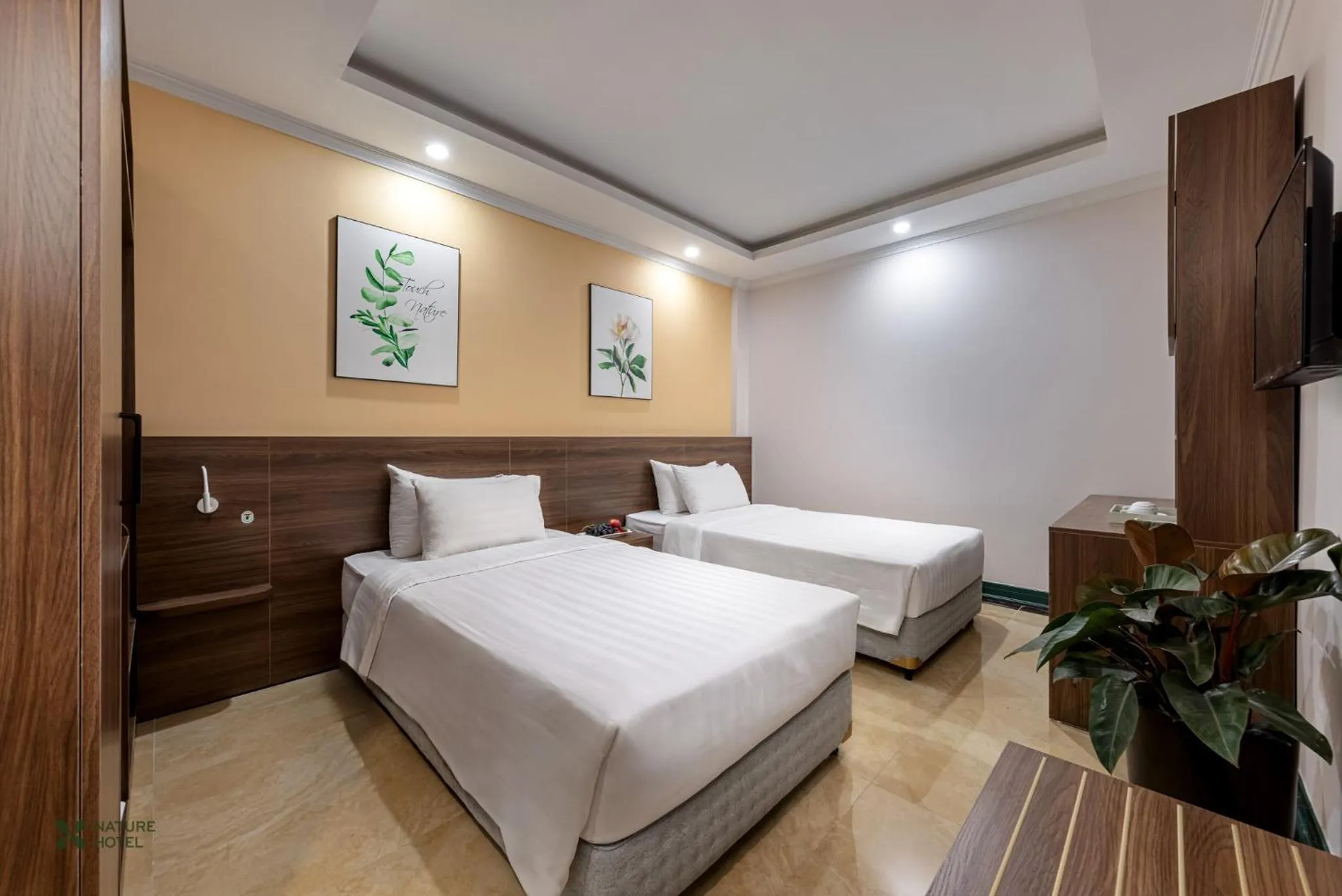 Bedroom, Bed in Nature Hotel