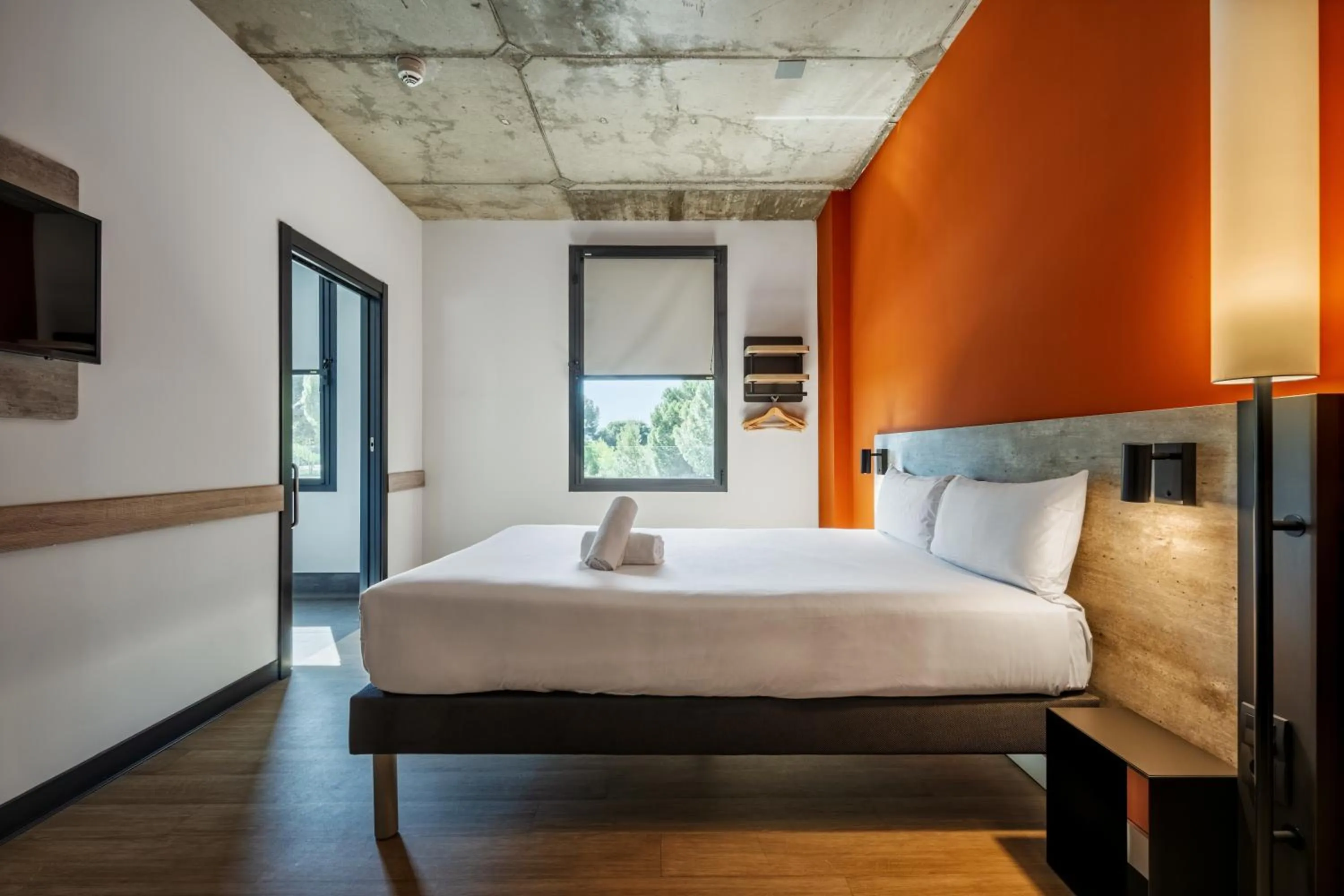 Bed in ibis budget Madrid Aeropuerto