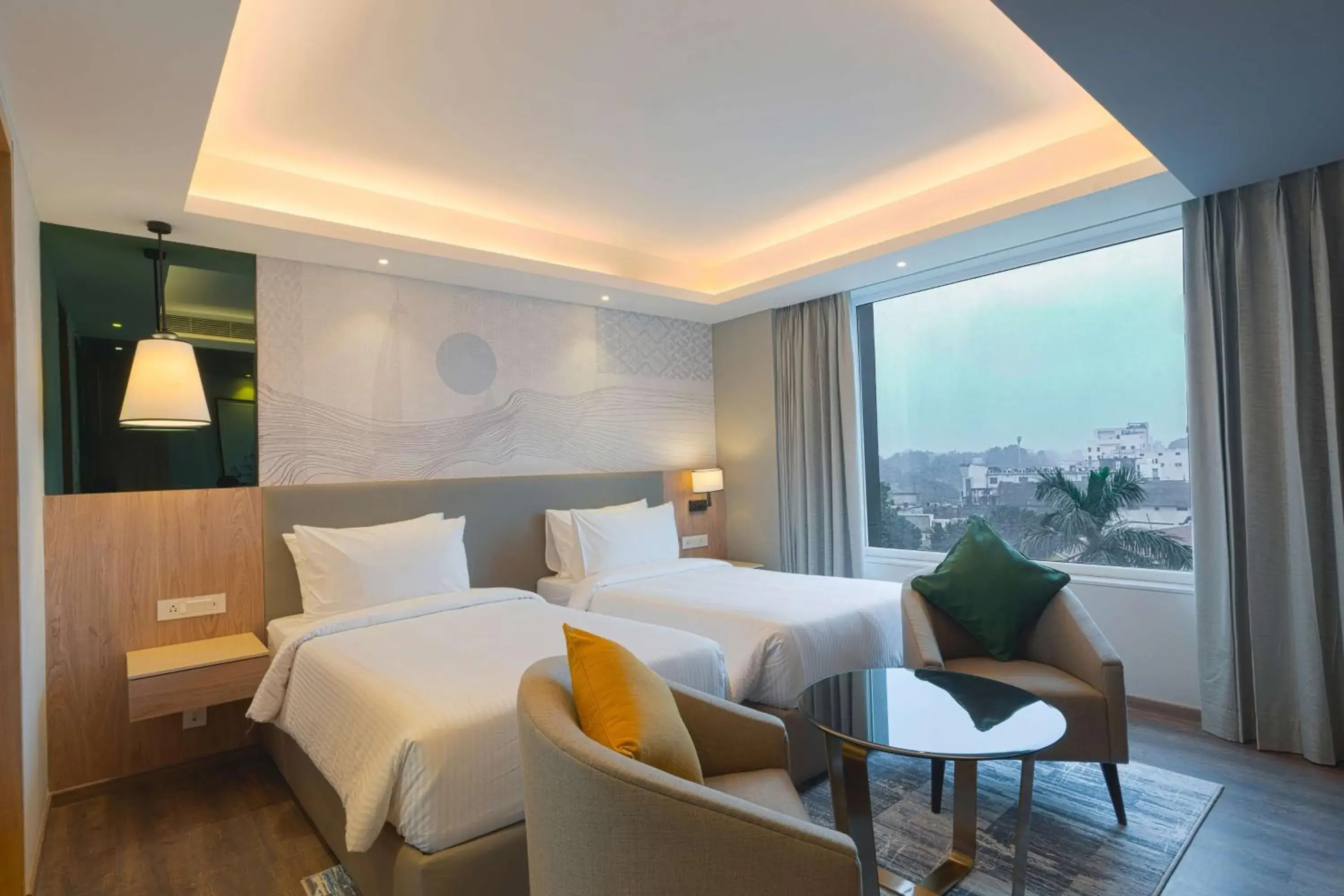 Bedroom, Bed in Park Inn by Radisson Ayodhya Bedroom, Bed in Park Inn by Radisson Ayodhya