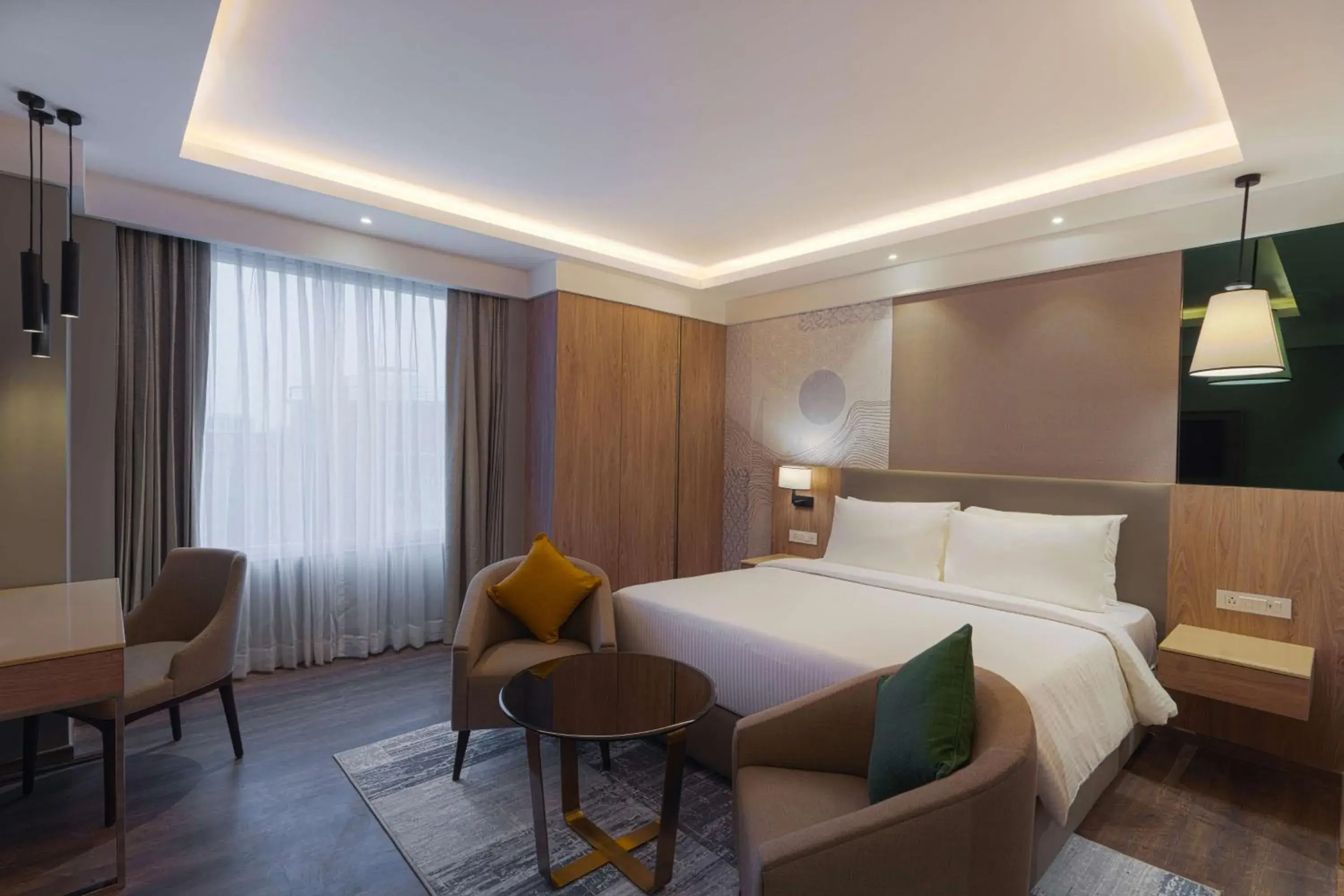 Bedroom, Bed in Park Inn by Radisson Ayodhya Bedroom, Bed in Park Inn by Radisson Ayodhya