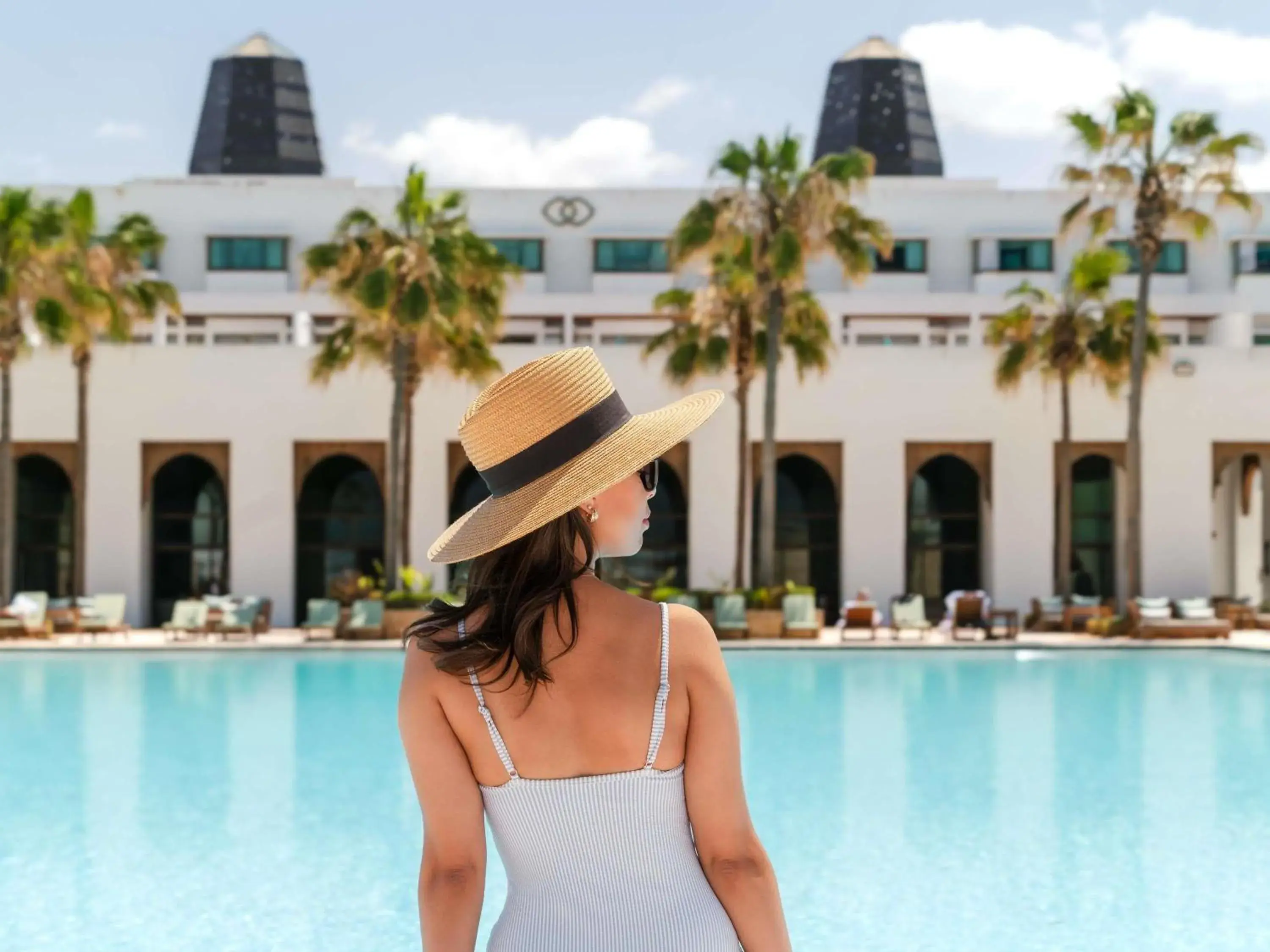 Pool view in Sofitel Agadir Royal Bay Resort Pool view in Sofitel Agadir Royal Bay Resort