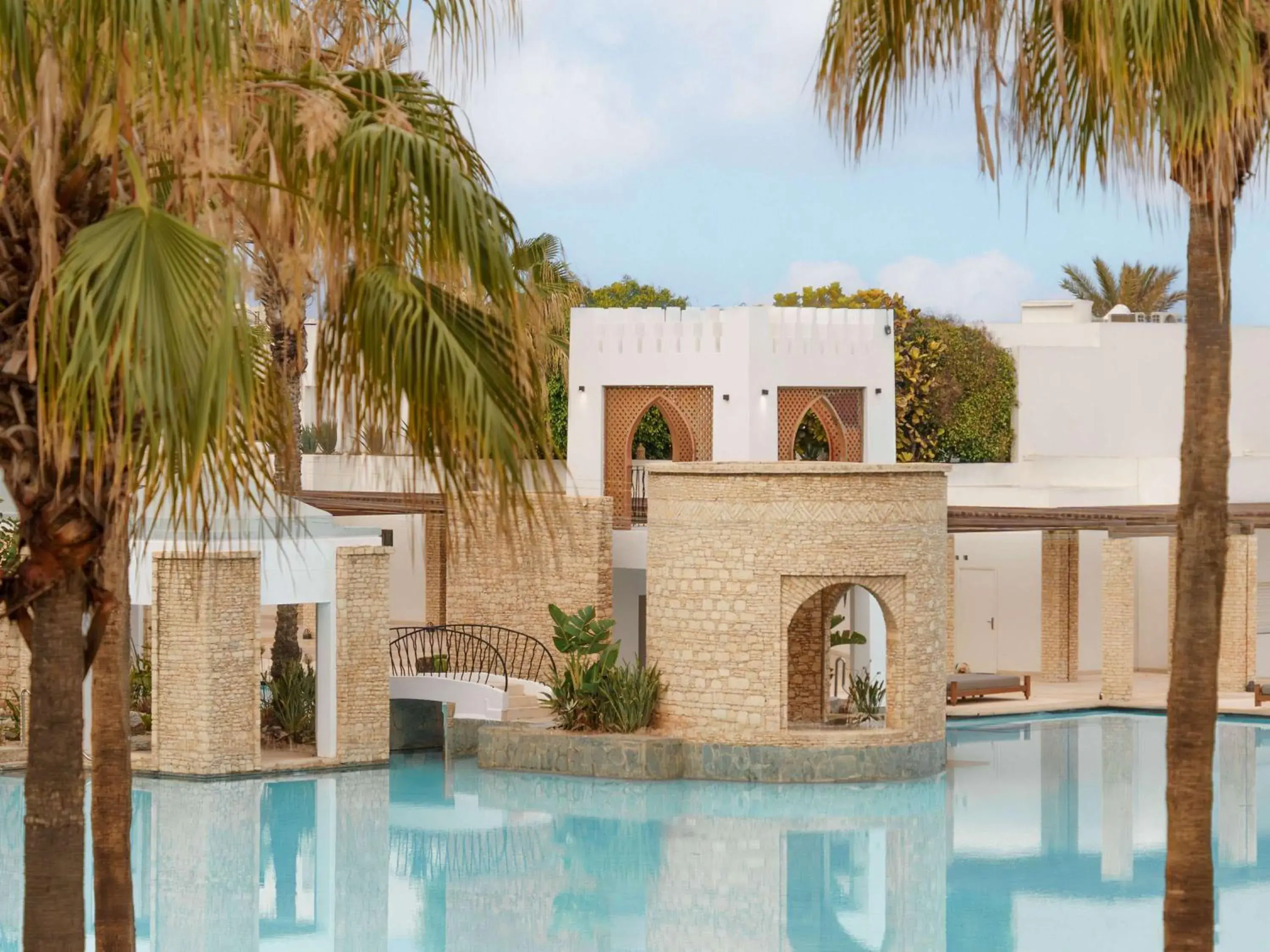 Pool view in Sofitel Agadir Royal Bay Resort Pool view in Sofitel Agadir Royal Bay Resort