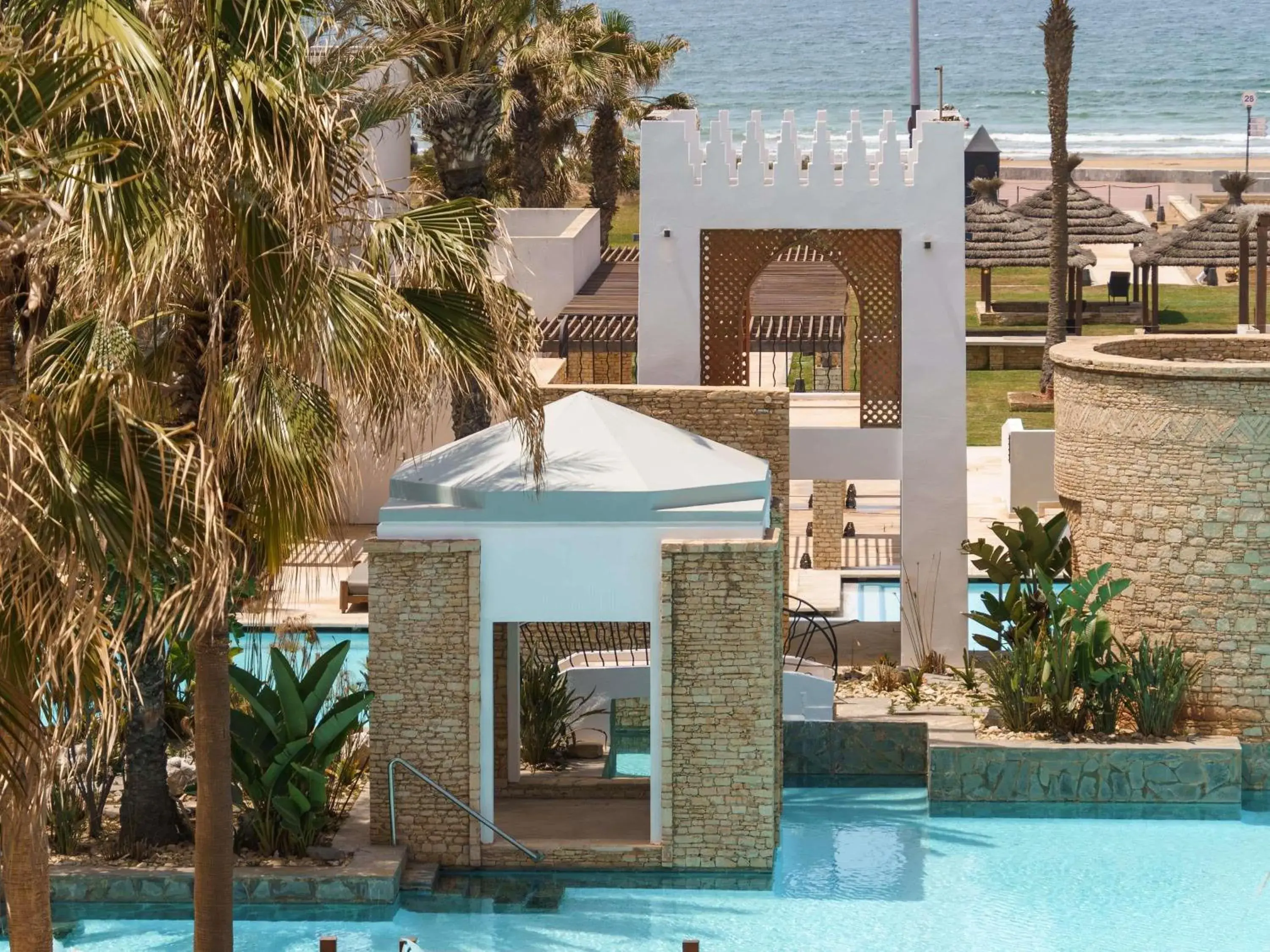 Pool view in Sofitel Agadir Royal Bay Resort Pool view in Sofitel Agadir Royal Bay Resort