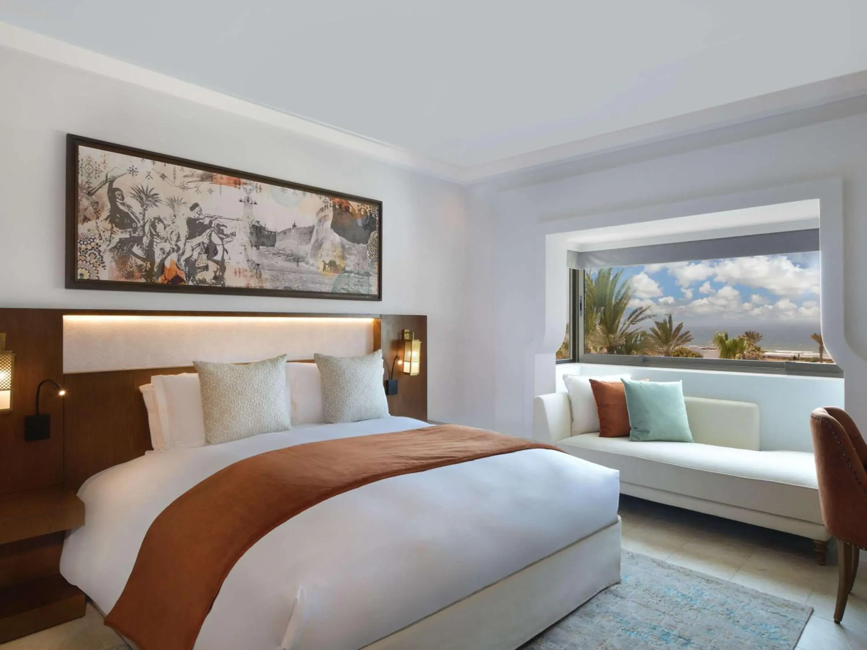 Bedroom, Bed in Sofitel Agadir Royal Bay Resort Bedroom, Bed in Sofitel Agadir Royal Bay Resort