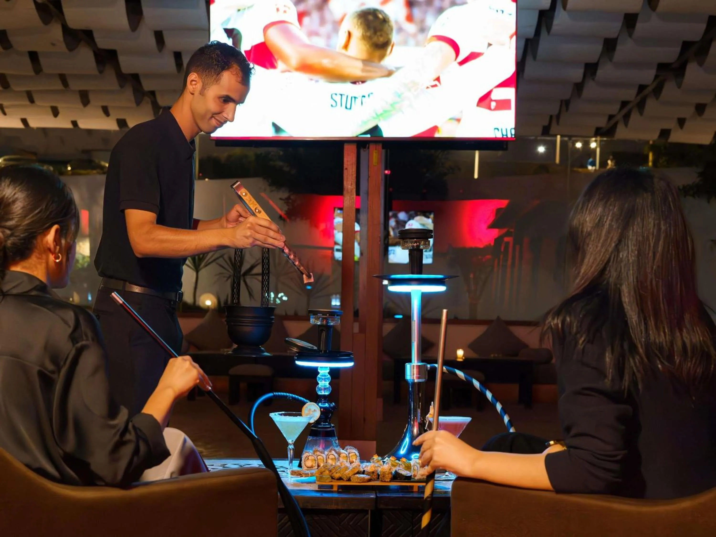 Lounge or bar in Sofitel Agadir Royal Bay Resort