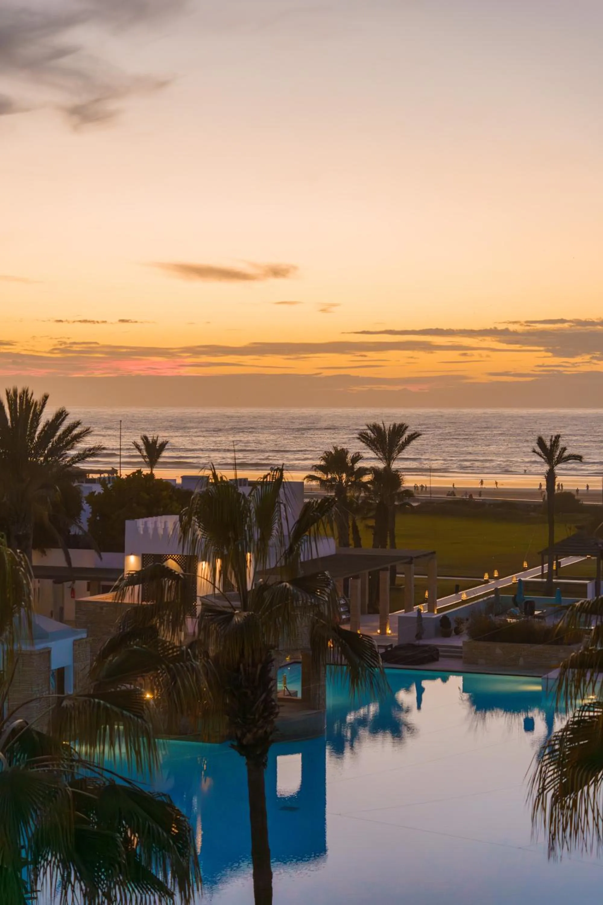 Pool view in Sofitel Agadir Royal Bay Resort