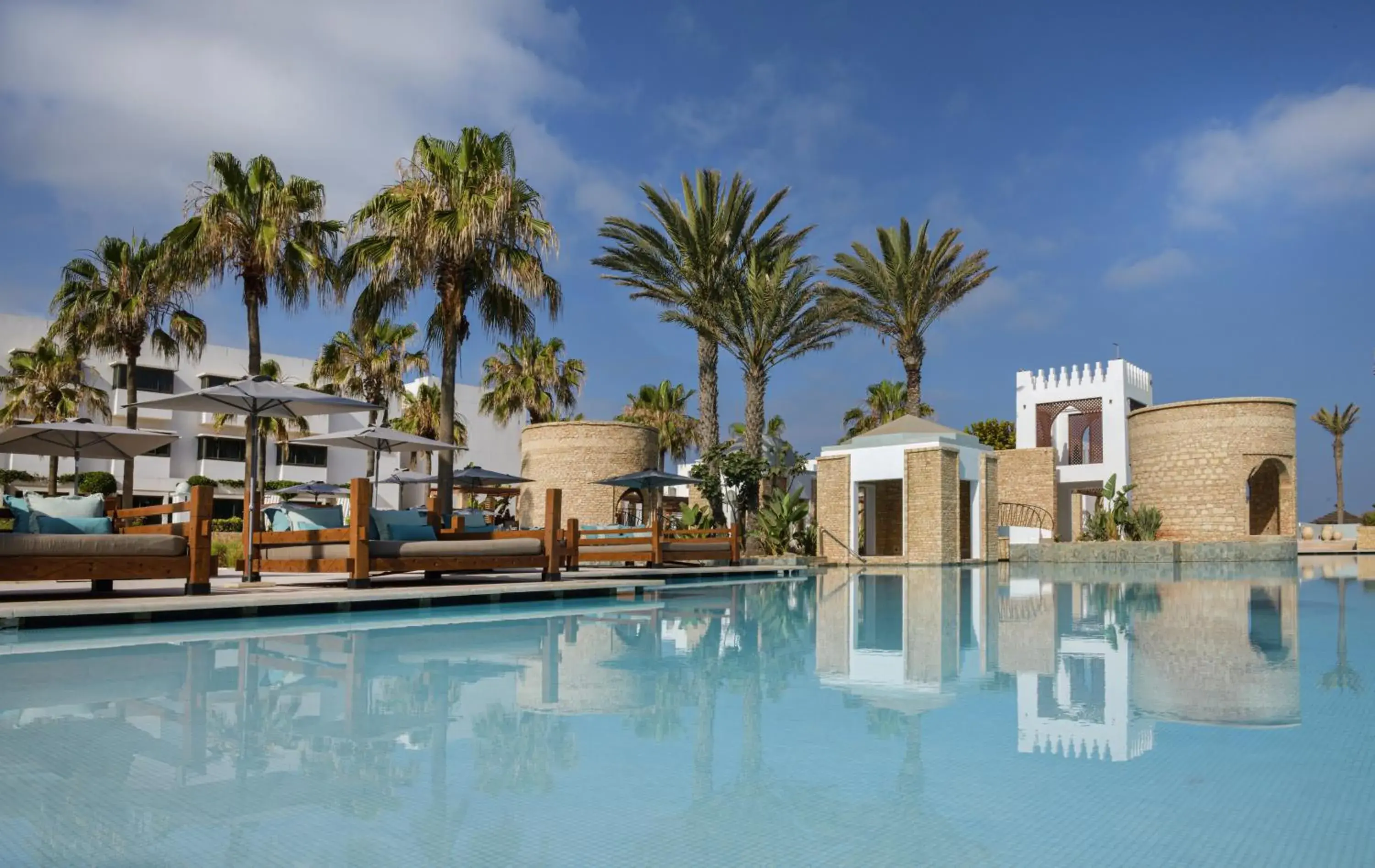Pool view in Sofitel Agadir Royal Bay Resort Pool view in Sofitel Agadir Royal Bay Resort