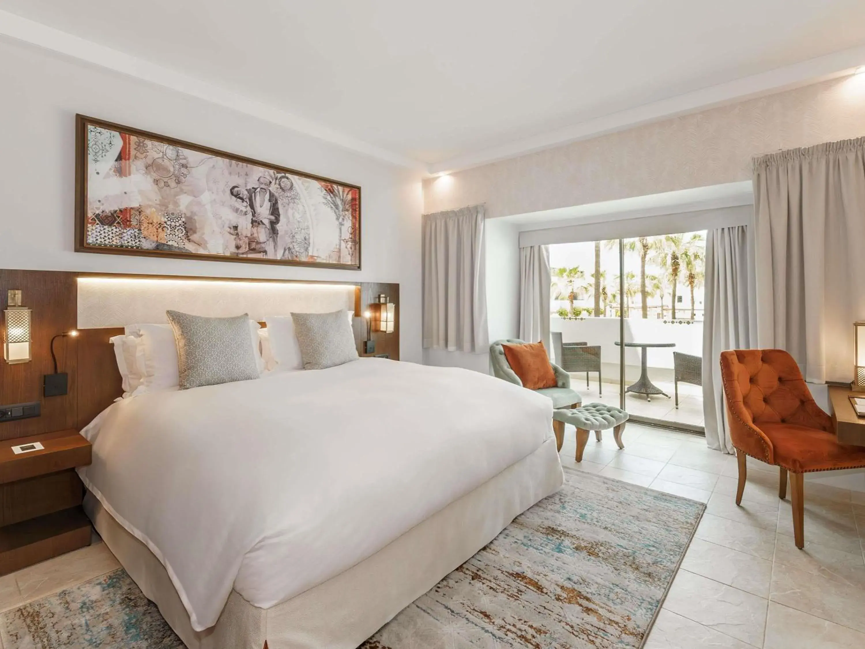 Bedroom, Bed in Sofitel Agadir Royal Bay Resort Bedroom, Bed in Sofitel Agadir Royal Bay Resort