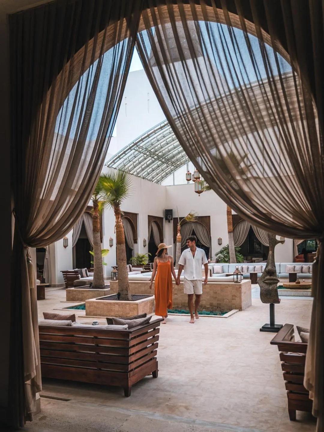 Lobby or reception in Sofitel Agadir Royal Bay Resort
