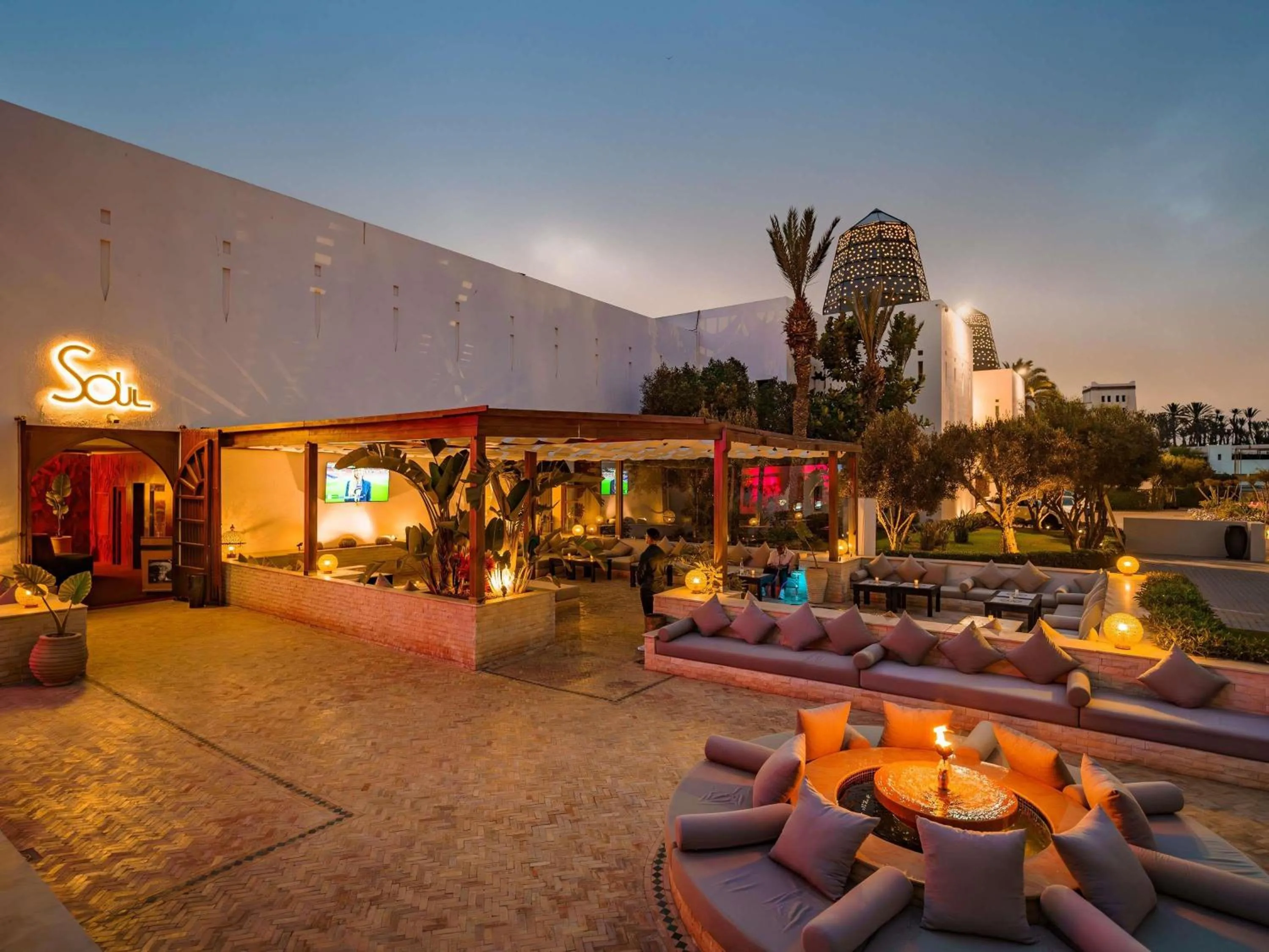 Lounge or bar in Sofitel Agadir Royal Bay Resort