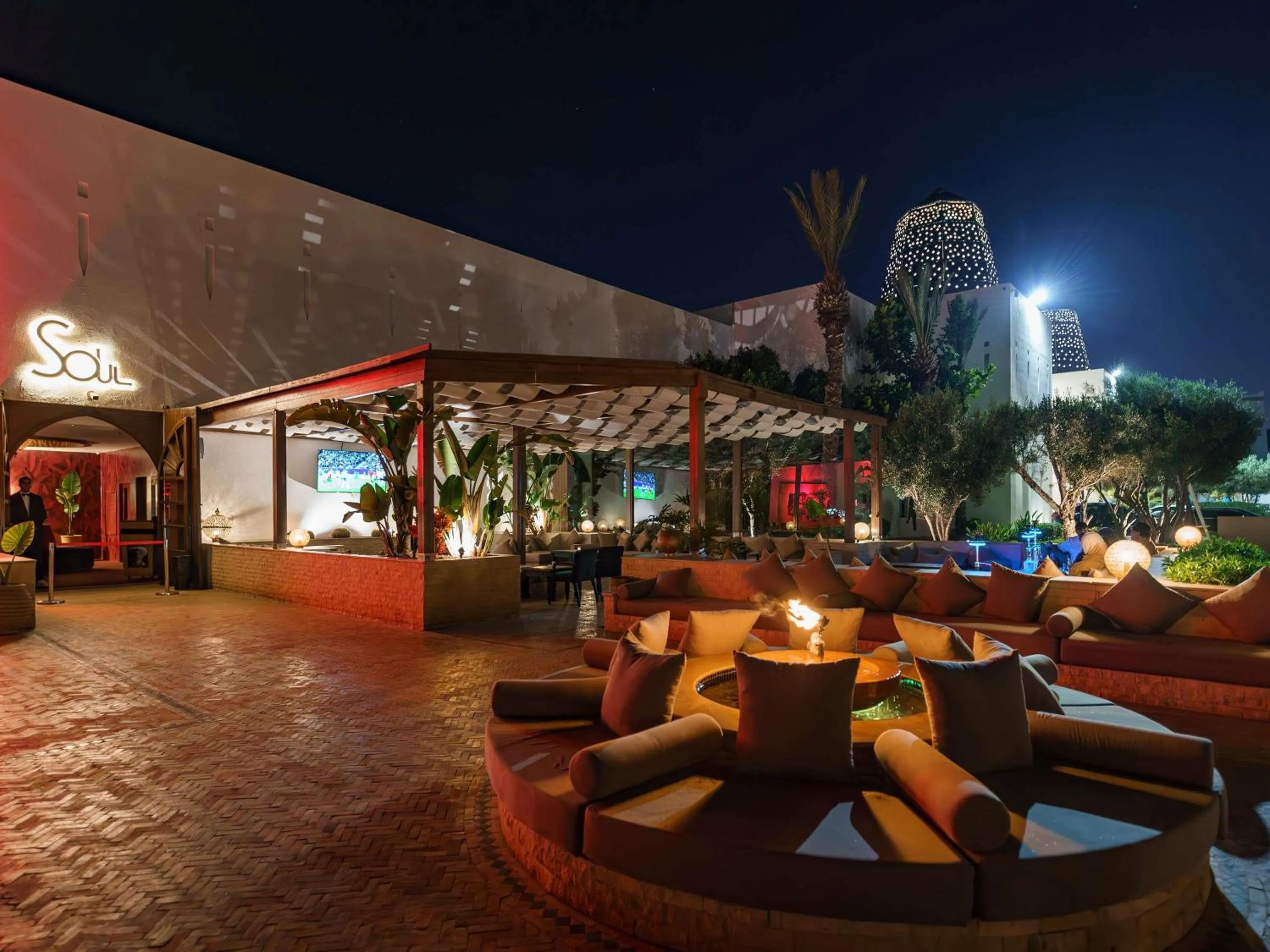 Lounge or bar in Sofitel Agadir Royal Bay Resort