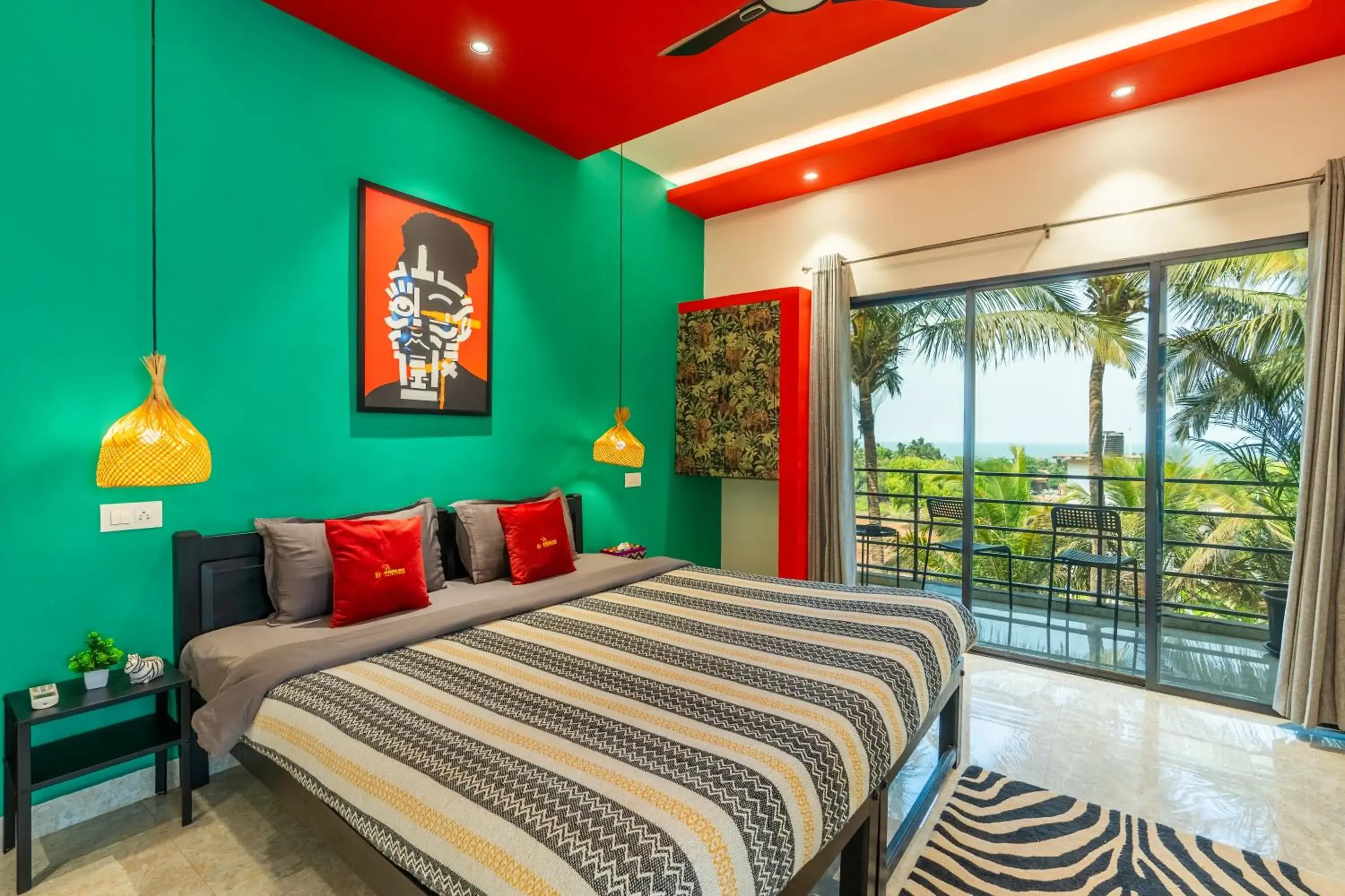 Deluxe Double Room with Bath in Whoopers Boutique Hotel Morjim Deluxe Double Room with Bath in Whoopers Boutique Hotel Morjim