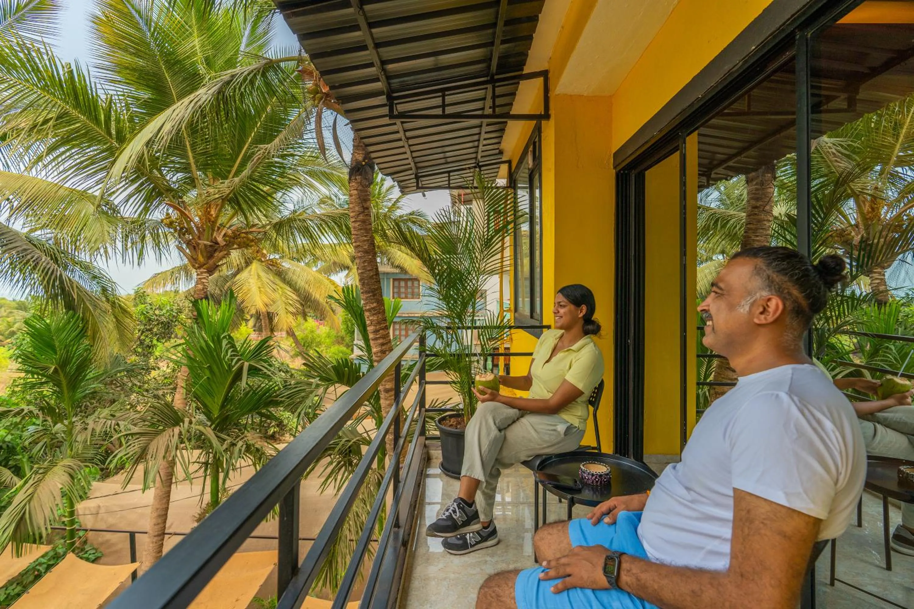 Garden in Whoopers Boutique Hotel Morjim