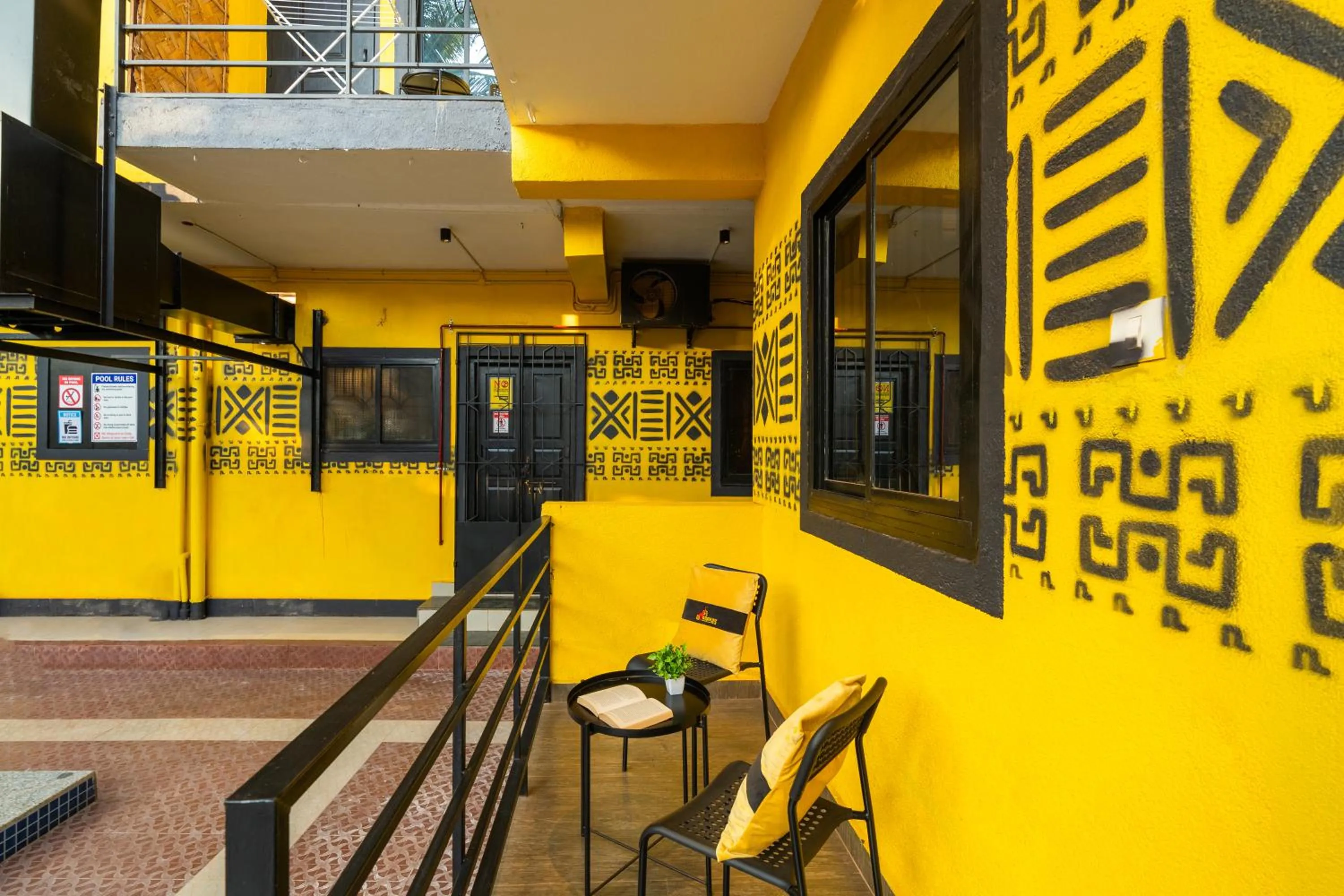 Living room in Whoopers Boutique Hotel Morjim