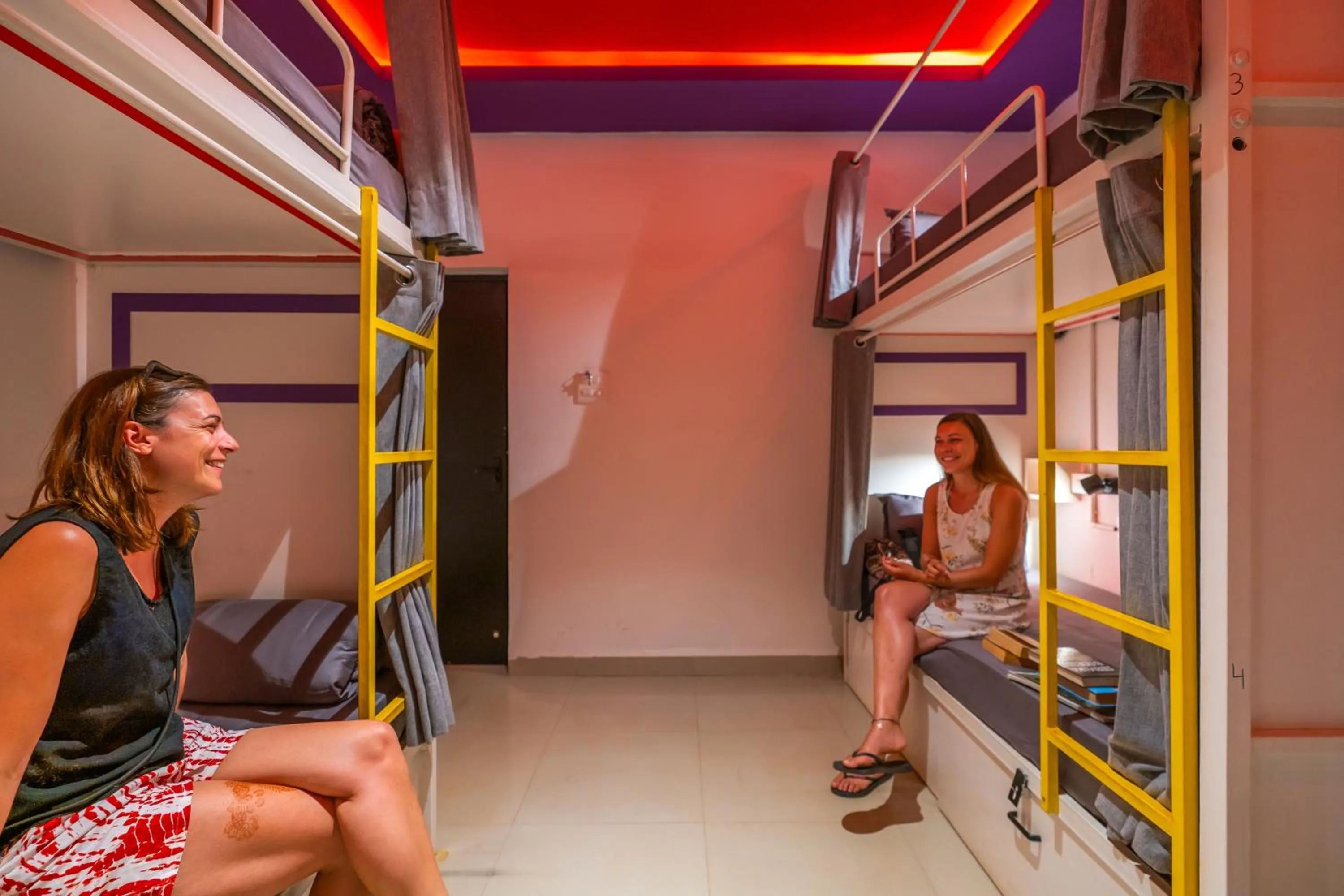 group of guests in Whoopers Boutique Hotel Morjim