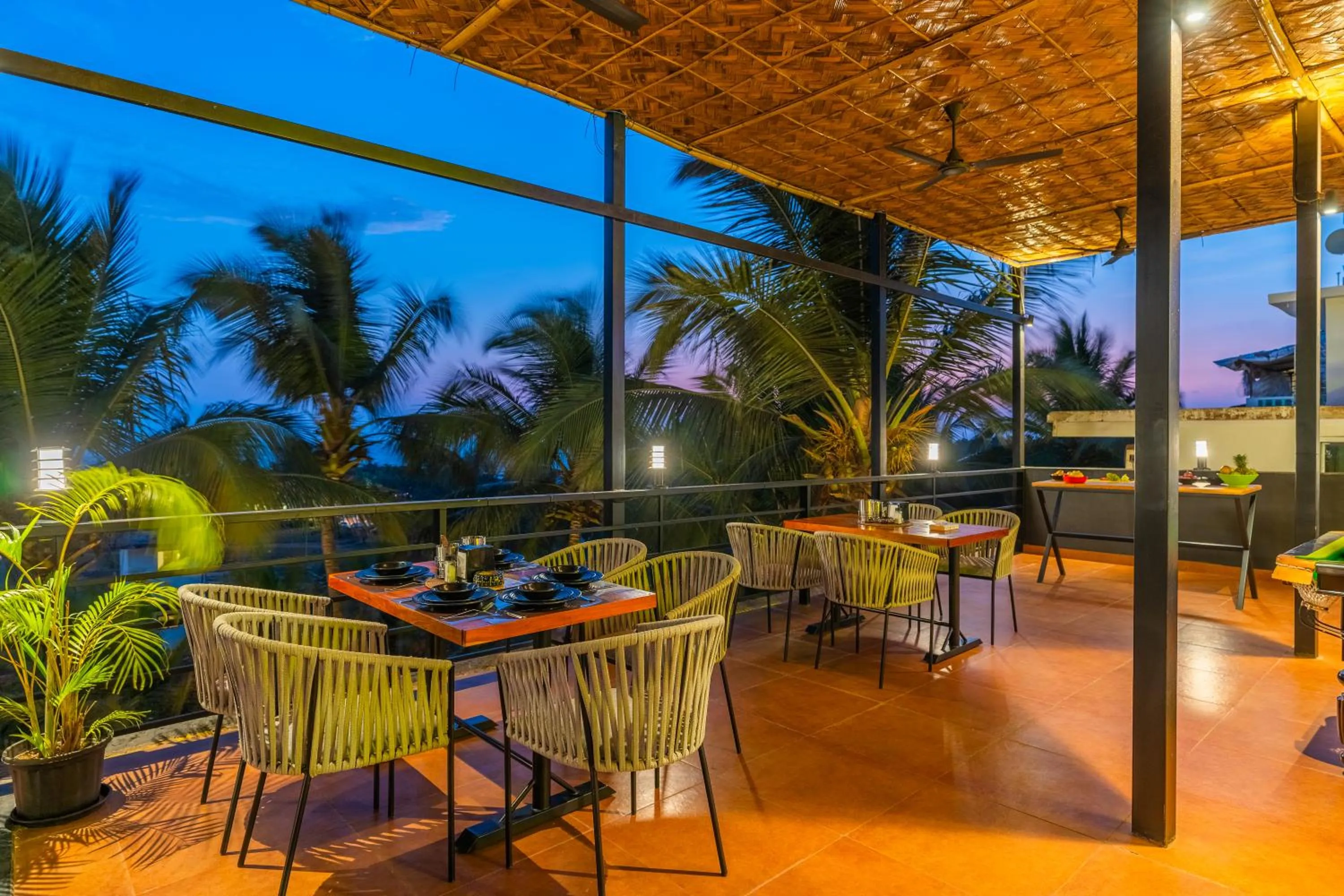 Balcony/Terrace in Whoopers Boutique Hotel Morjim