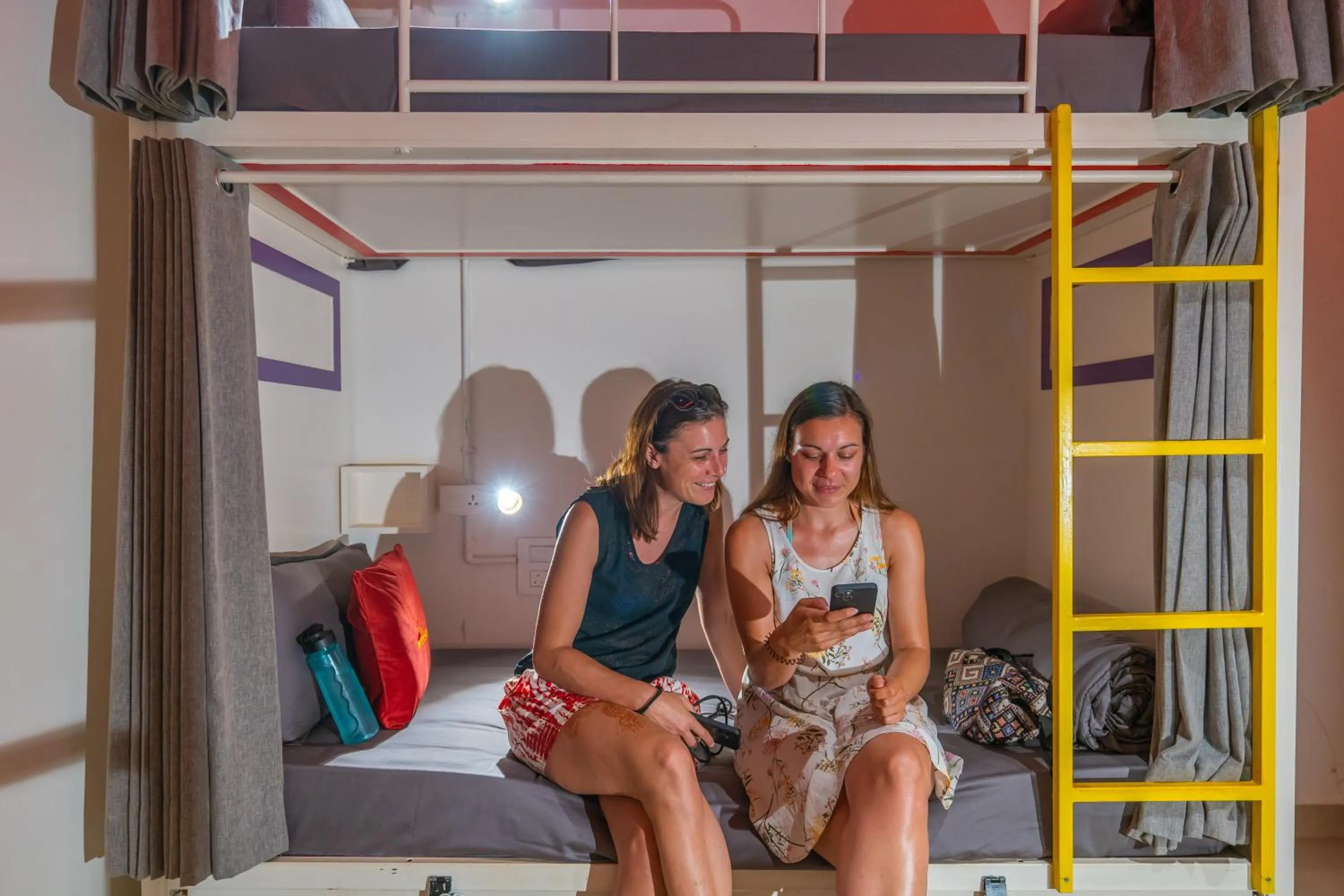 Photo of the whole room, Bed in Whoopers Boutique Hotel Morjim