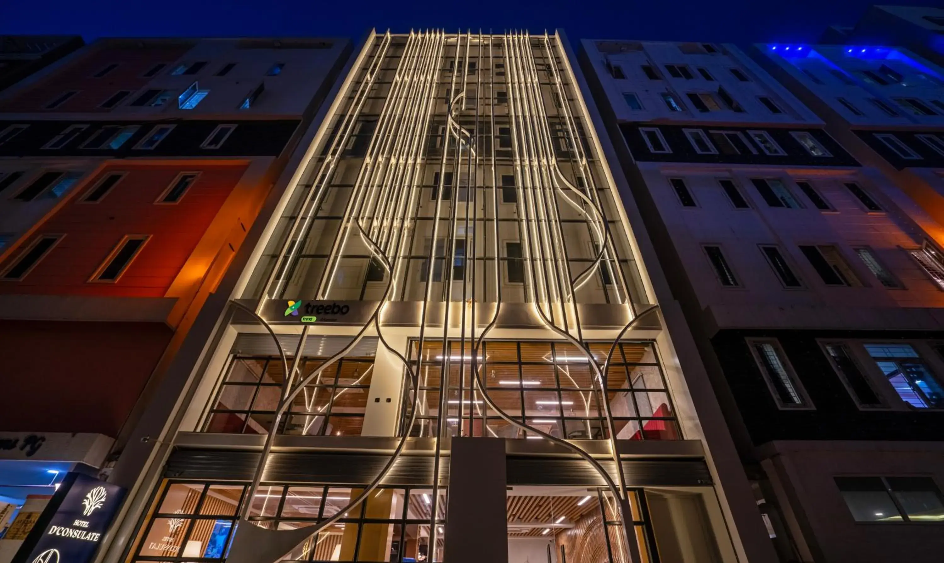 Facade/entrance in Treebo Premium D Consulate Facade/entrance in Treebo Premium D Consulate