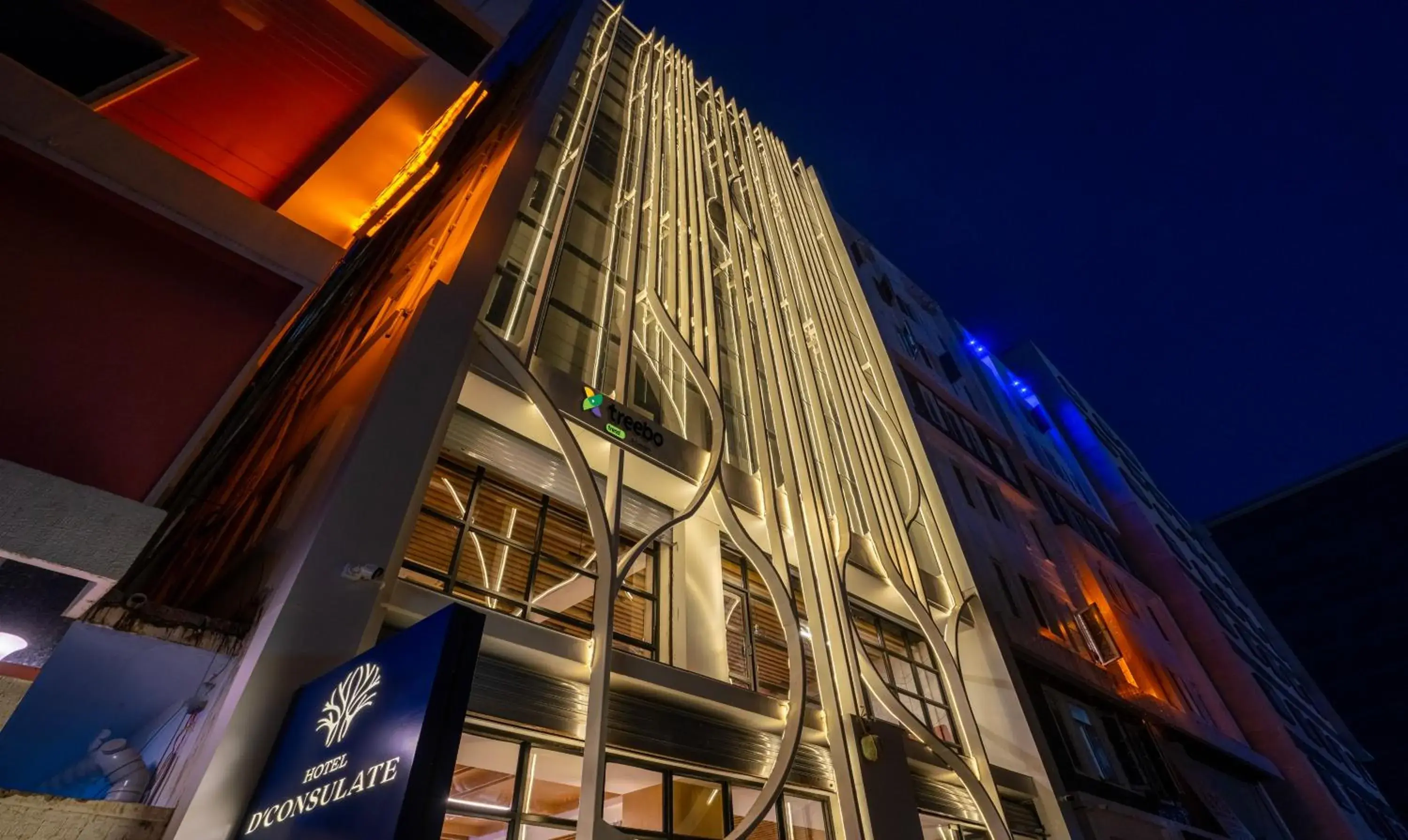 Facade/entrance in Treebo Premium D Consulate Facade/entrance in Treebo Premium D Consulate