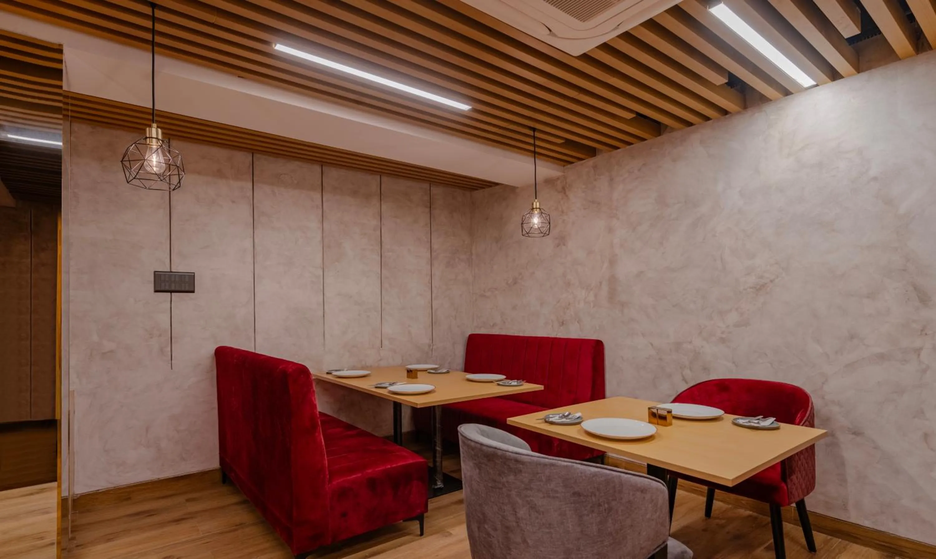 Dining area in Treebo Premium D Consulate