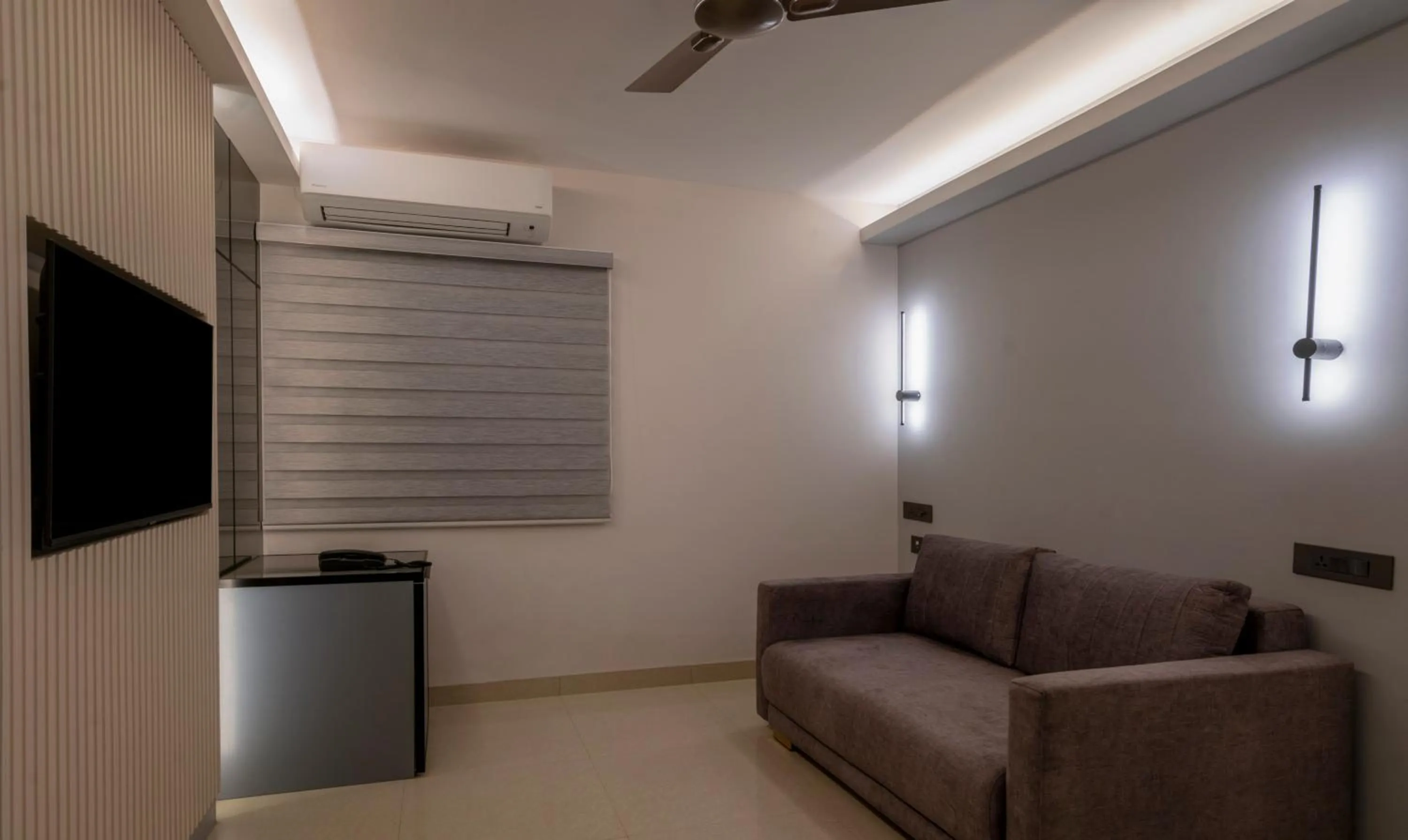 Seating area in Treebo Premium D Consulate