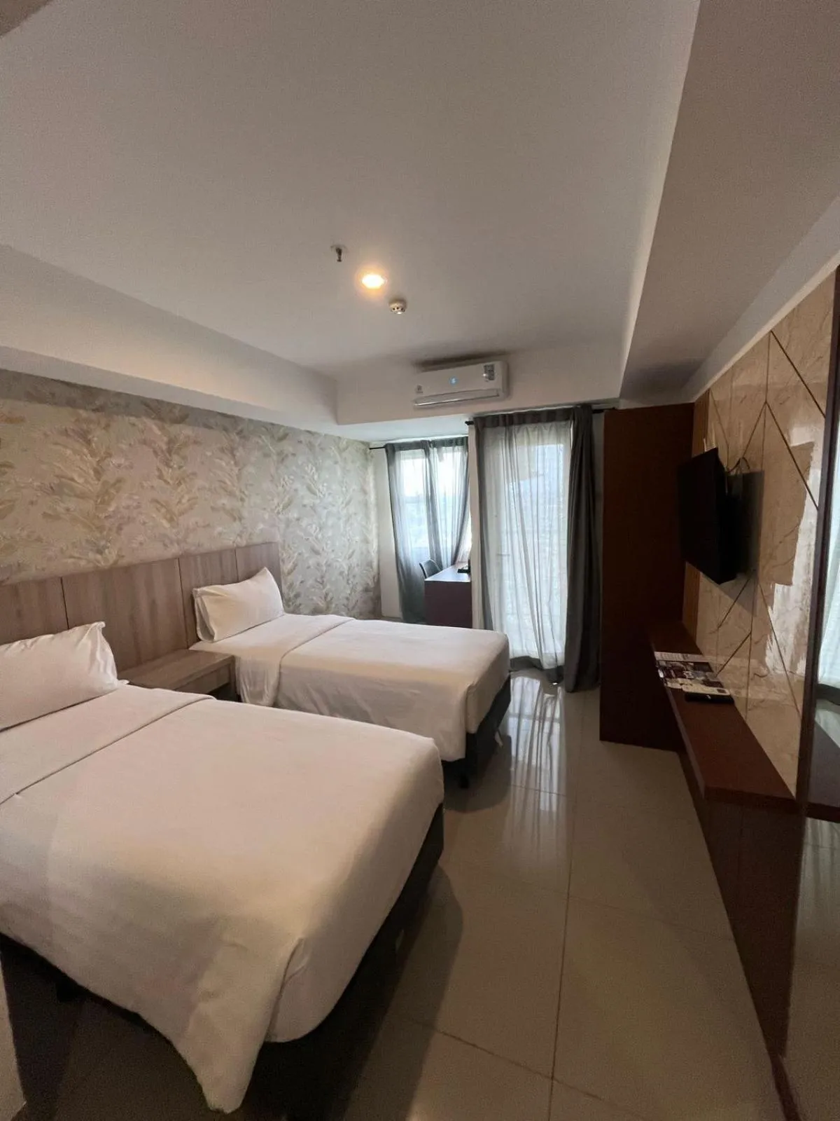 Bed in Nemuru Hotel Ciputat