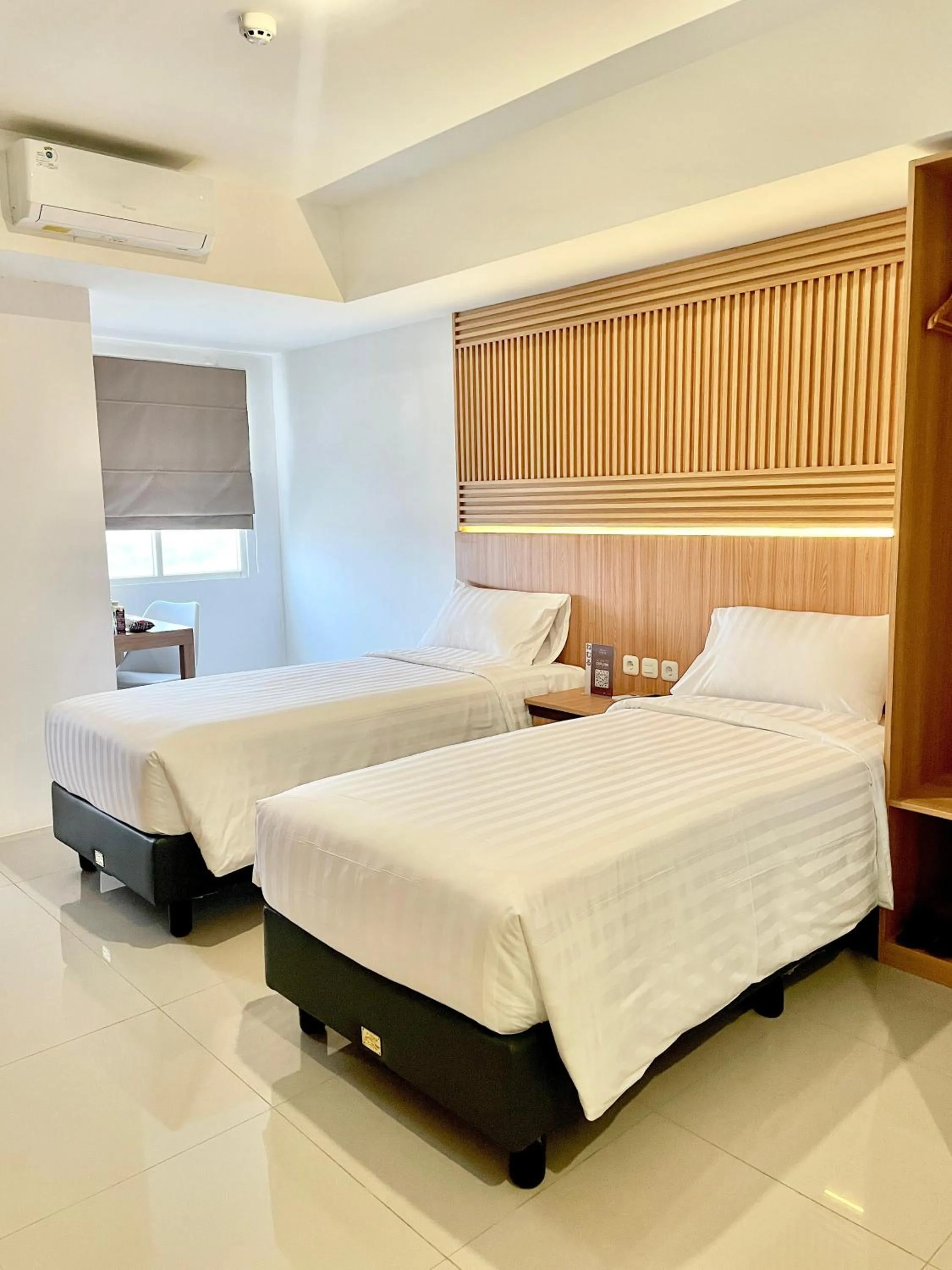 Bed in Nemuru Hotel Ciputat