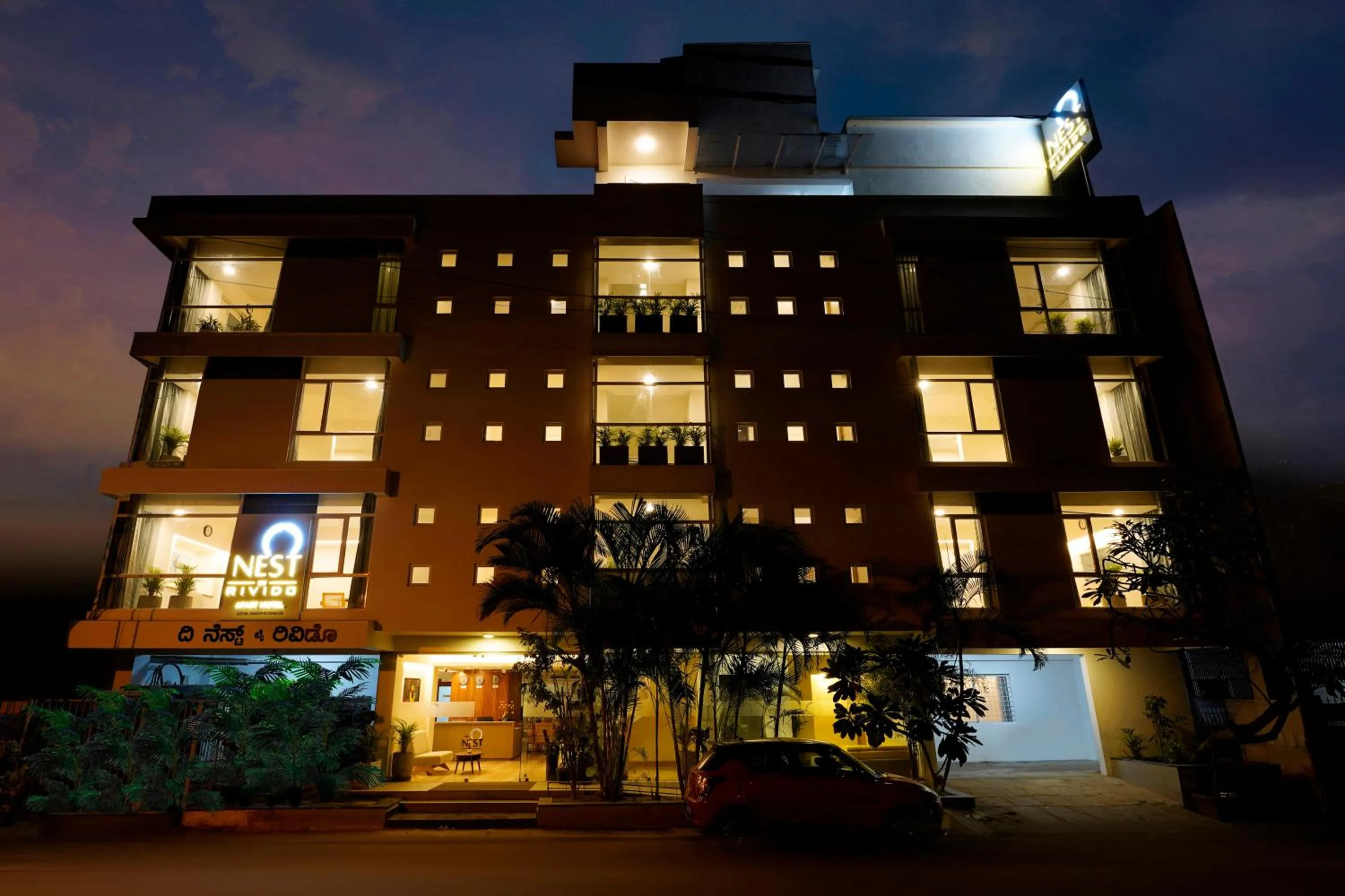 Property building in Nest By Rivido Apart Hotel, Bannerghatta road