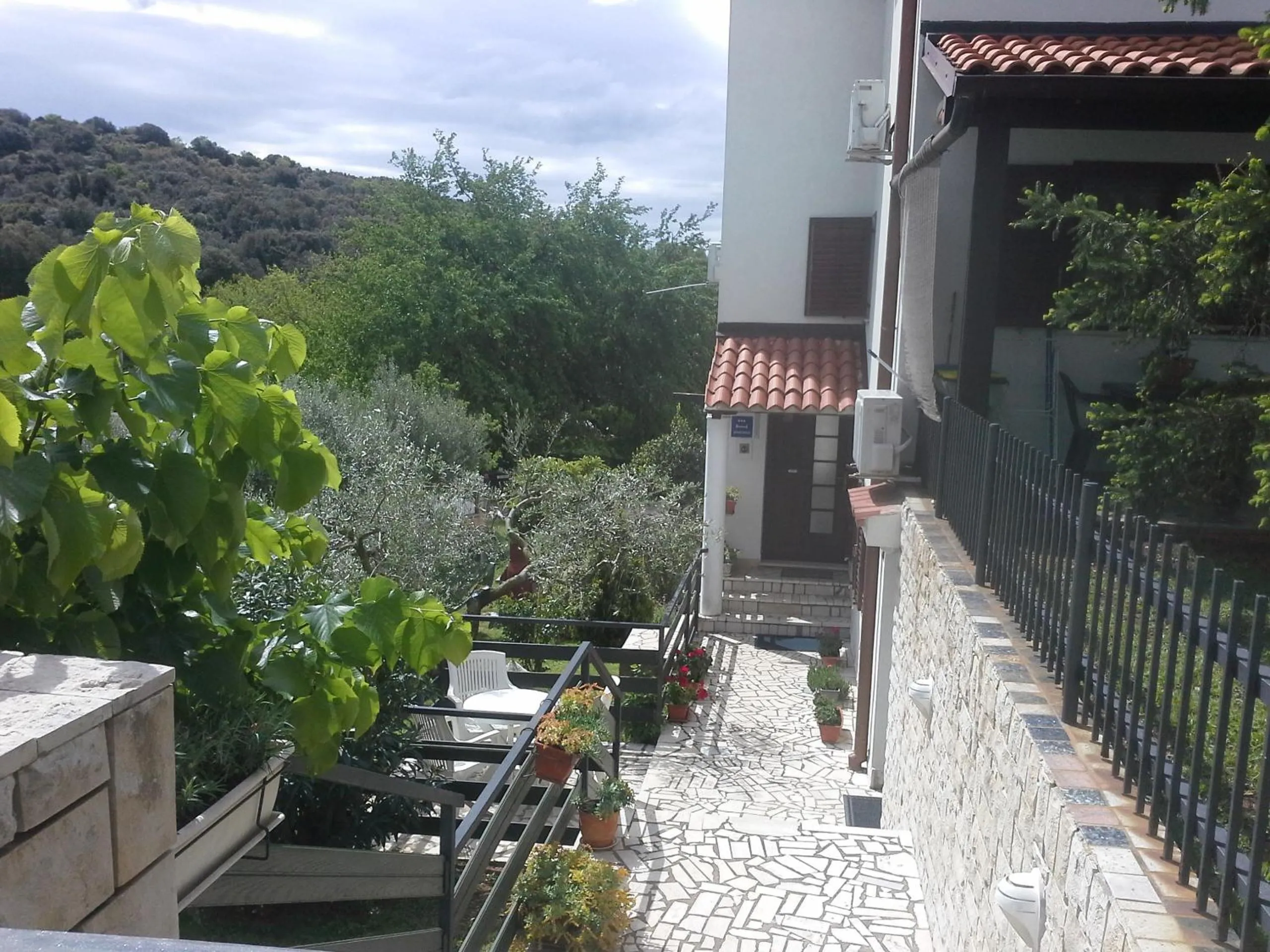 Patio in Apartments Liliana Pula