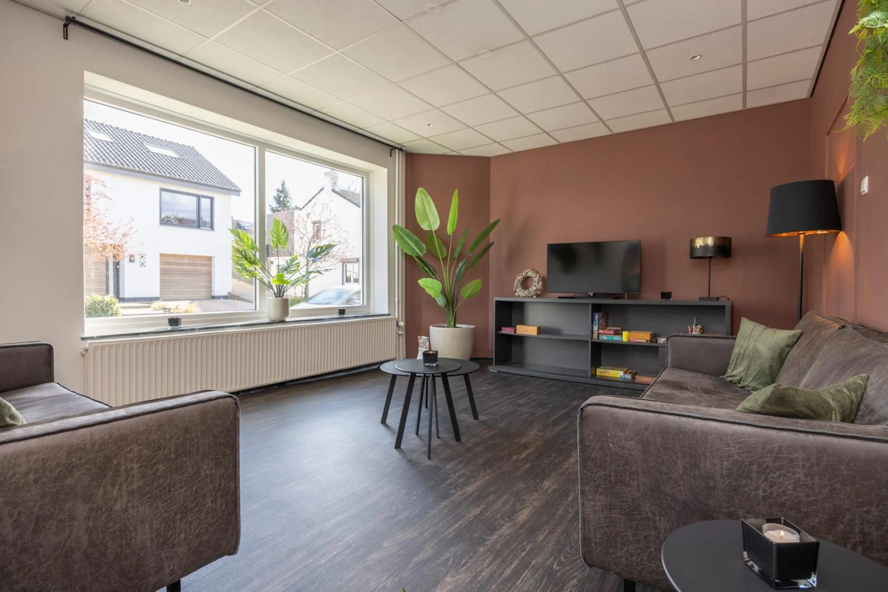 Seating area in Fletcher Hotel Restaurant Bon Repos
