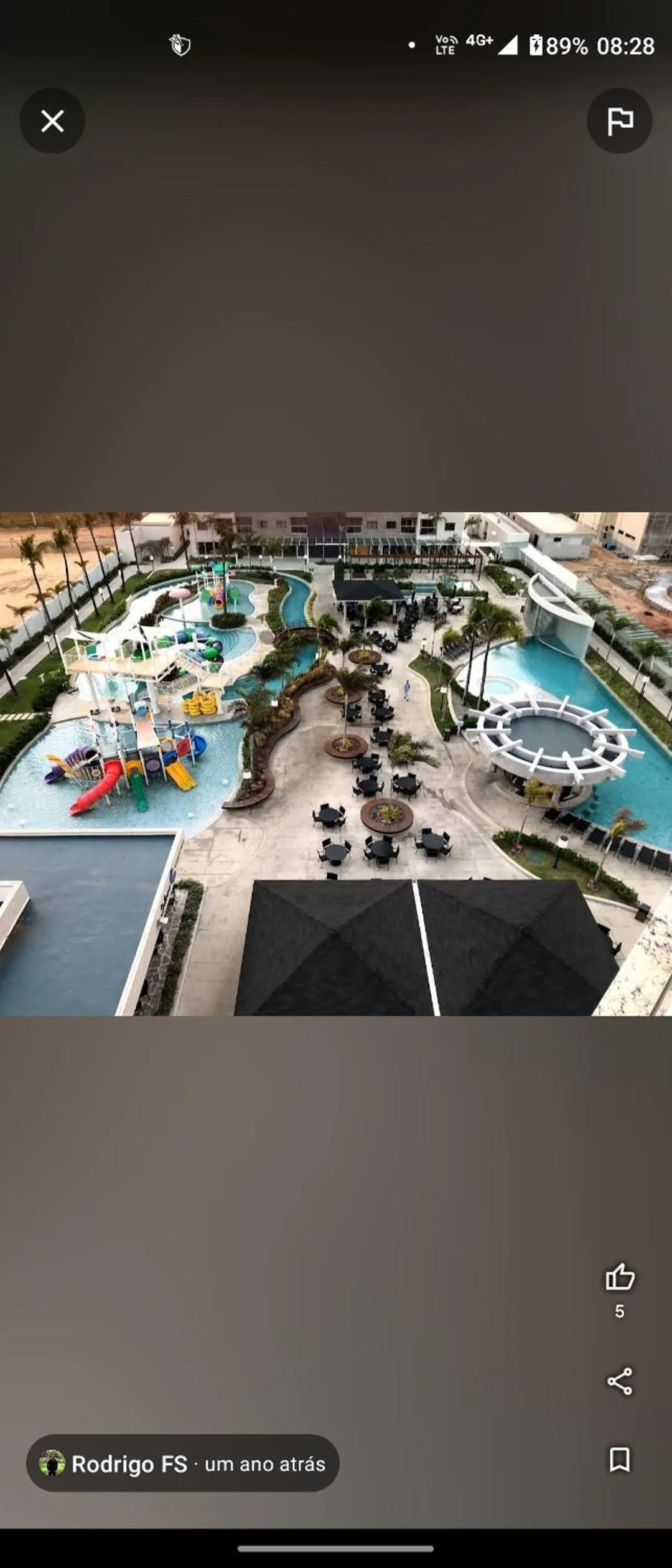 Bird's eye view in Salinas Exclusive Resort