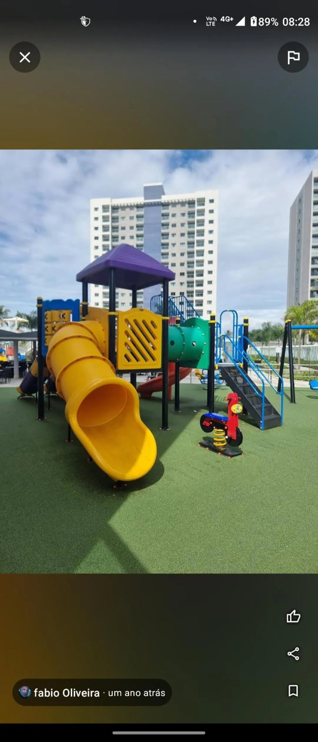 Children play ground in Salinas Exclusive Resort