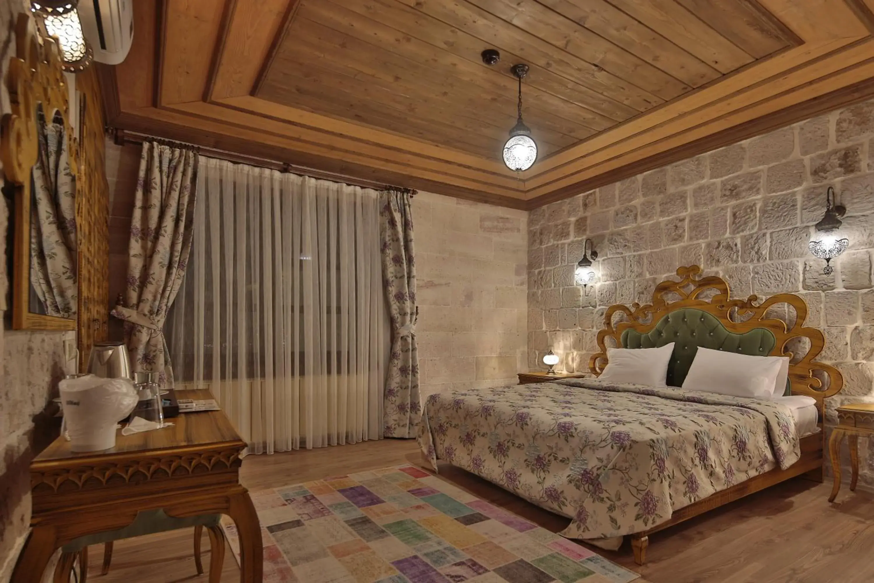 Deluxe Double Room (2 Adults + 1 Child) in ELEVRES STONE HOUSE HOTEL Deluxe Double Room (2 Adults + 1 Child) in ELEVRES STONE HOUSE HOTEL